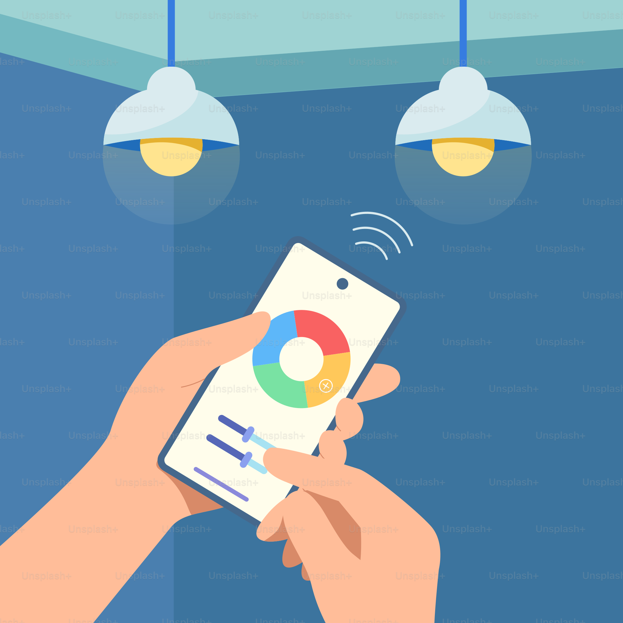 Una persona sosteniendo un teléfono inteligente en la mano