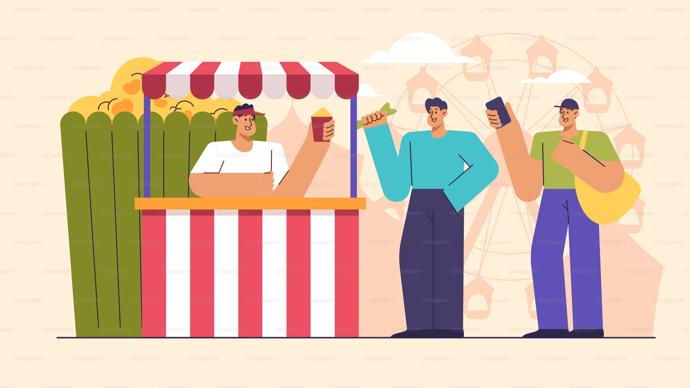 A couple of men standing next to each other