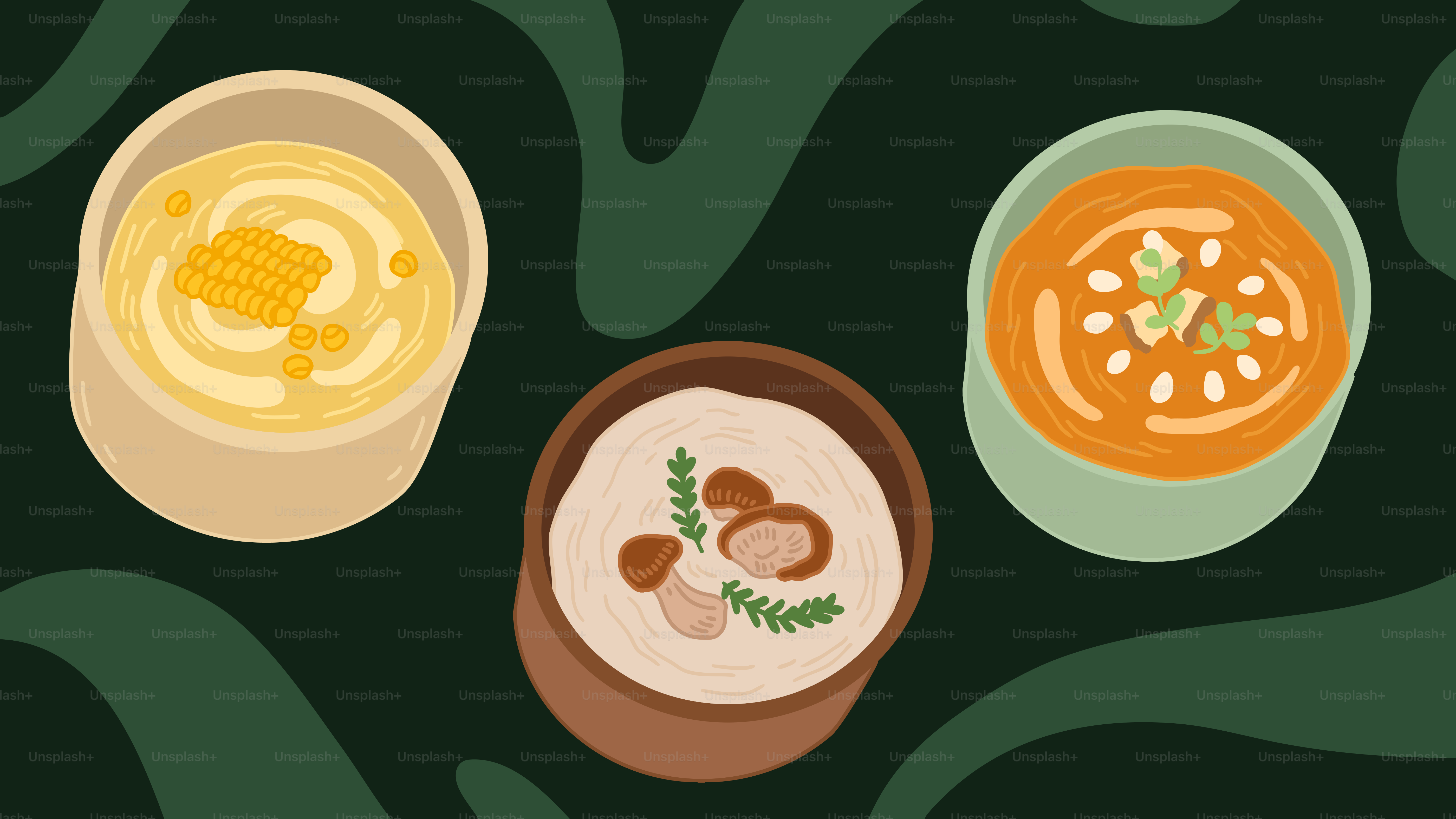 A bunch of different types of food on a table