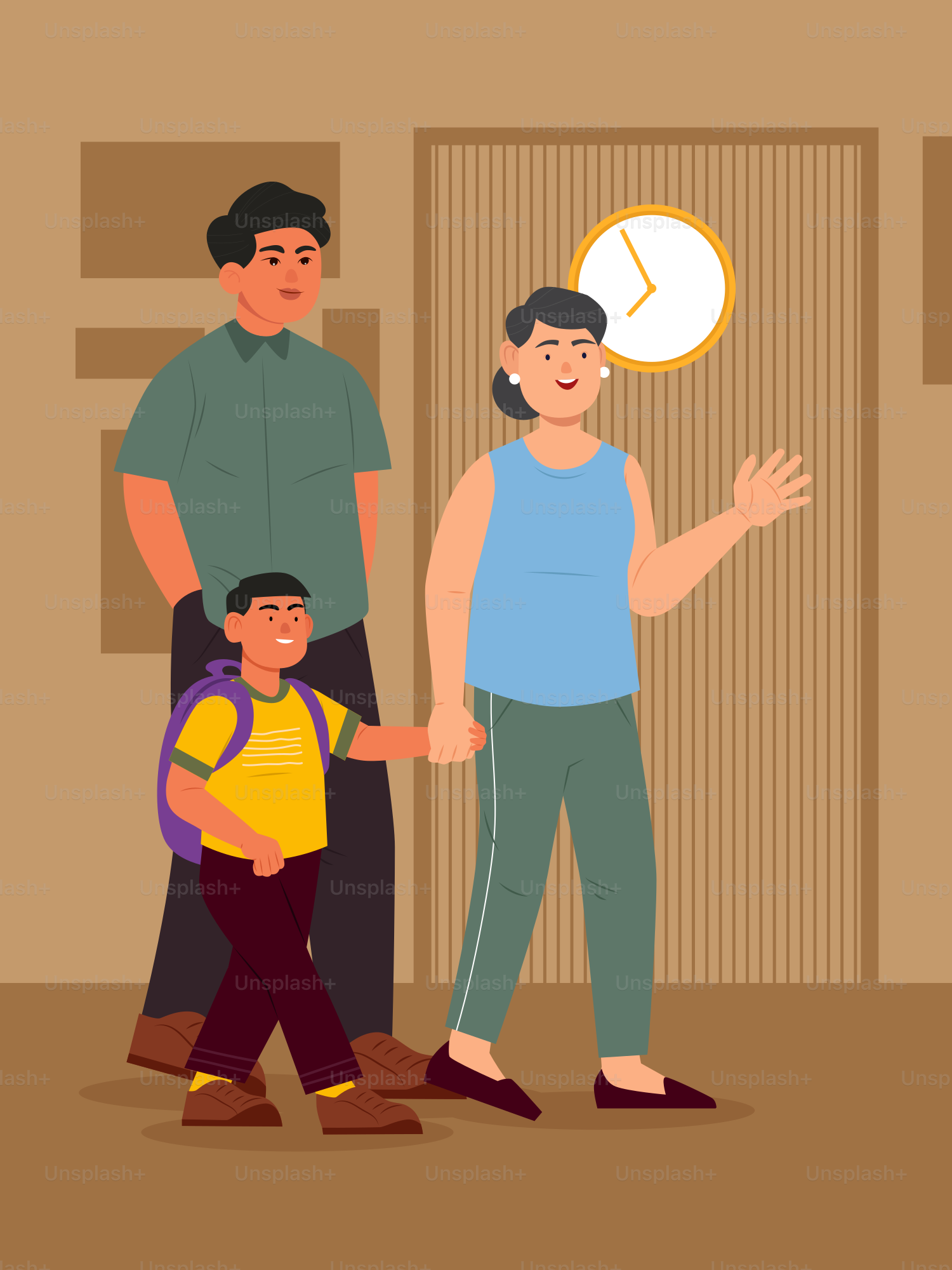 A group of people standing next to each other