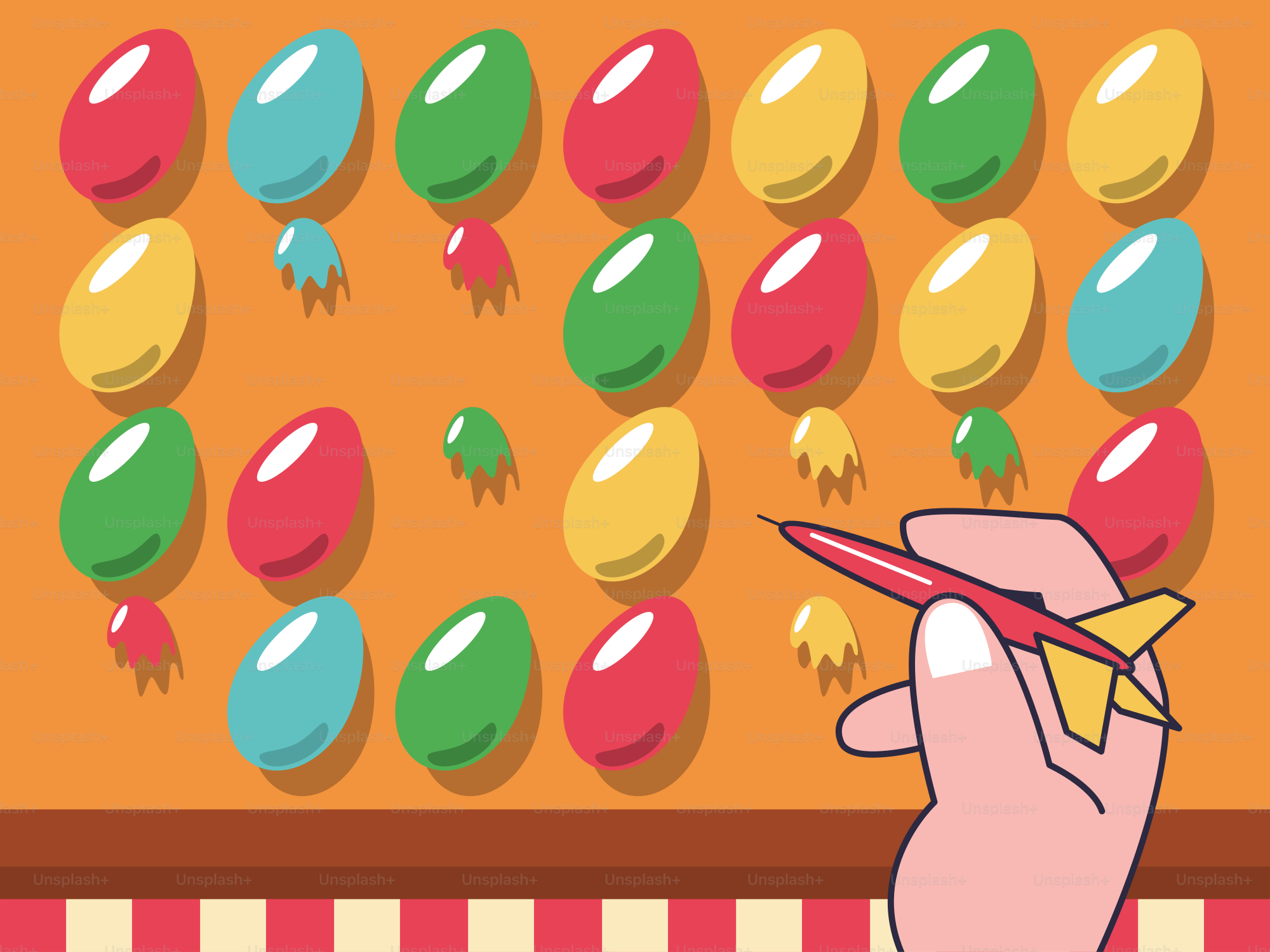 Uma mão segurando uma tesoura em frente a um tabuleiro de jogo