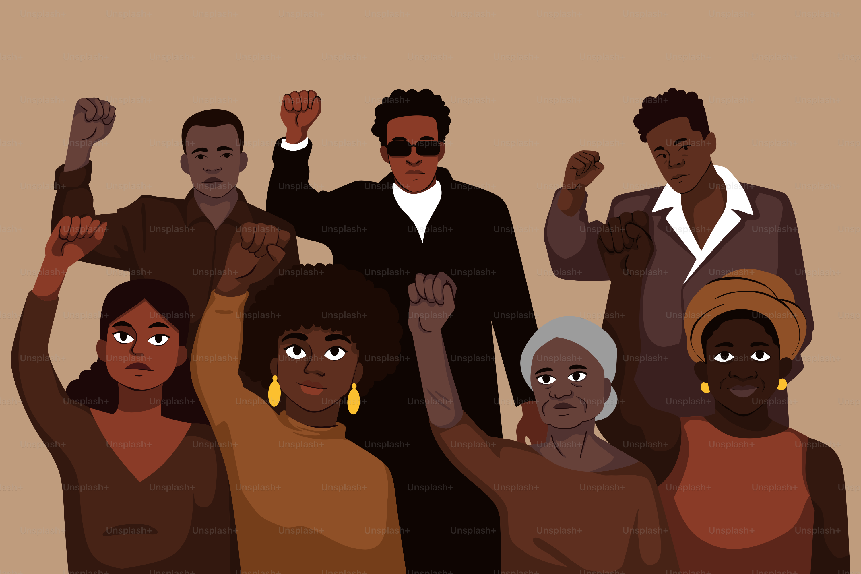 A group of people standing next to each other