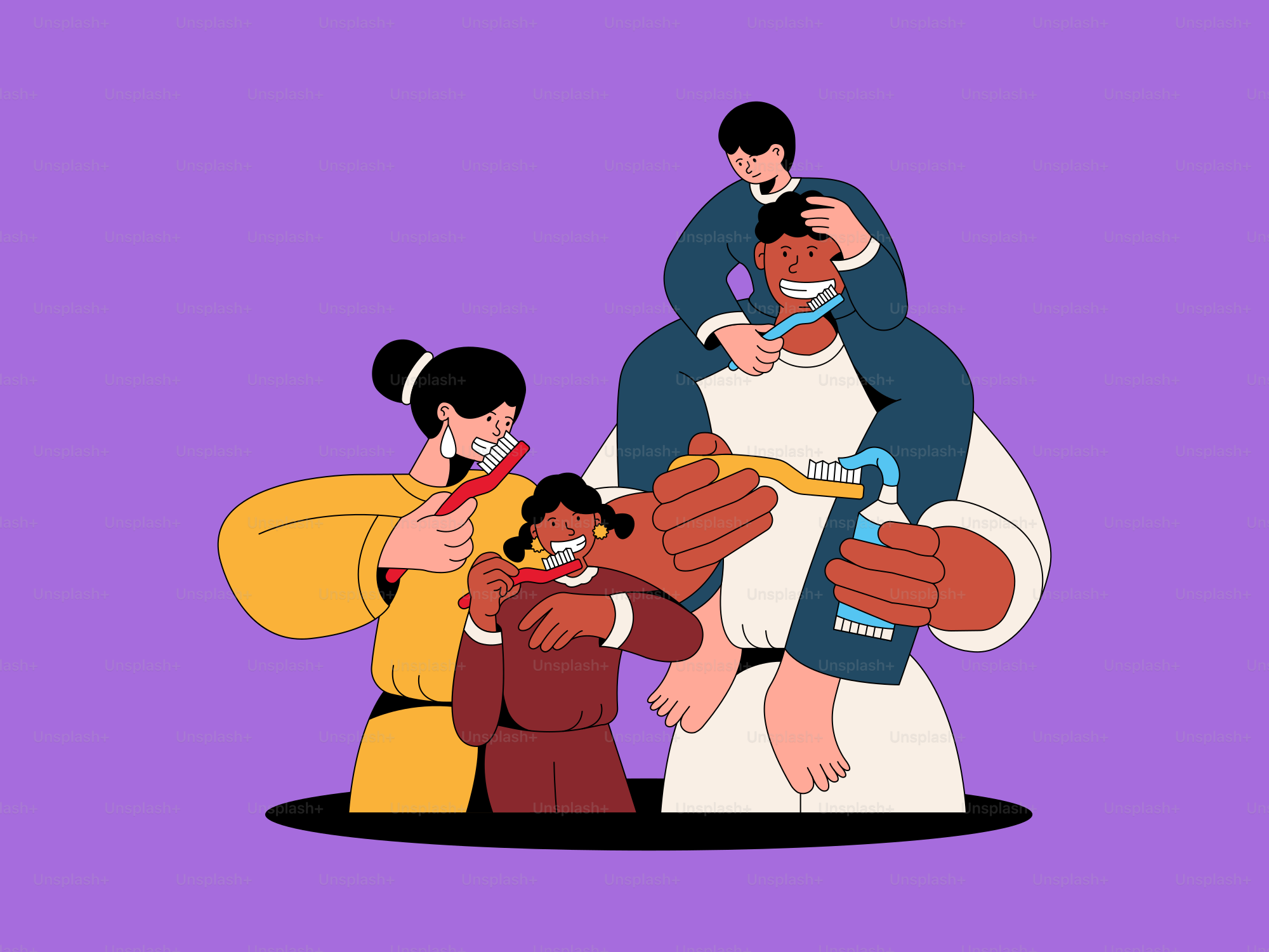 A group of people standing next to each other