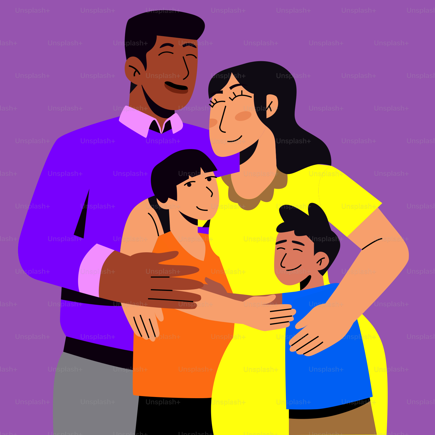 I genitori leggono una favola della buonanotte con il loro bambino.  vettoriale – Immagine di Famiglia su Unsplash, image size:3000x3000