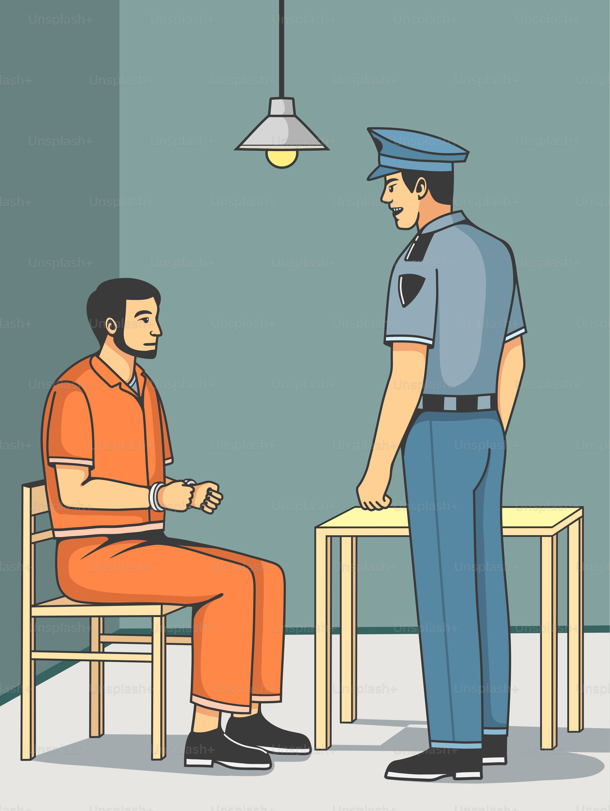 Un hombre sentado en una silla hablando con otro hombre