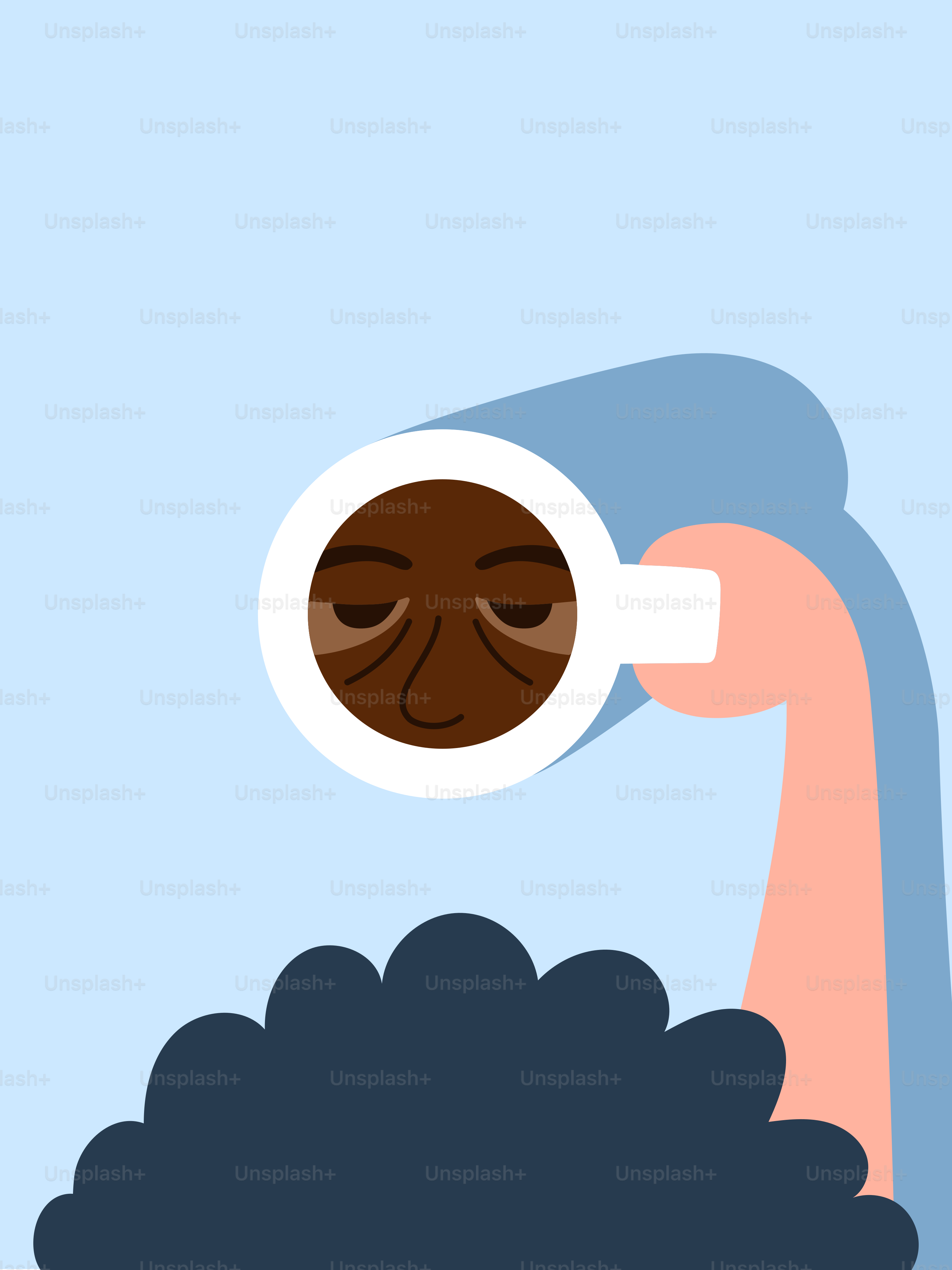 A person holding a cup of coffee in their hand