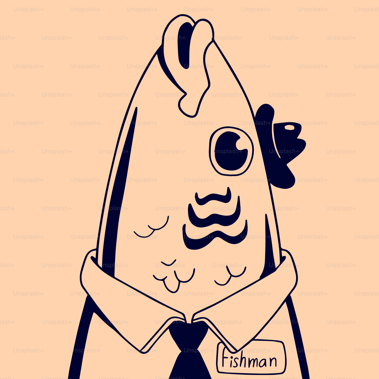 A drawing of a chicken wearing a tie vector – Animals Image on Unsplash