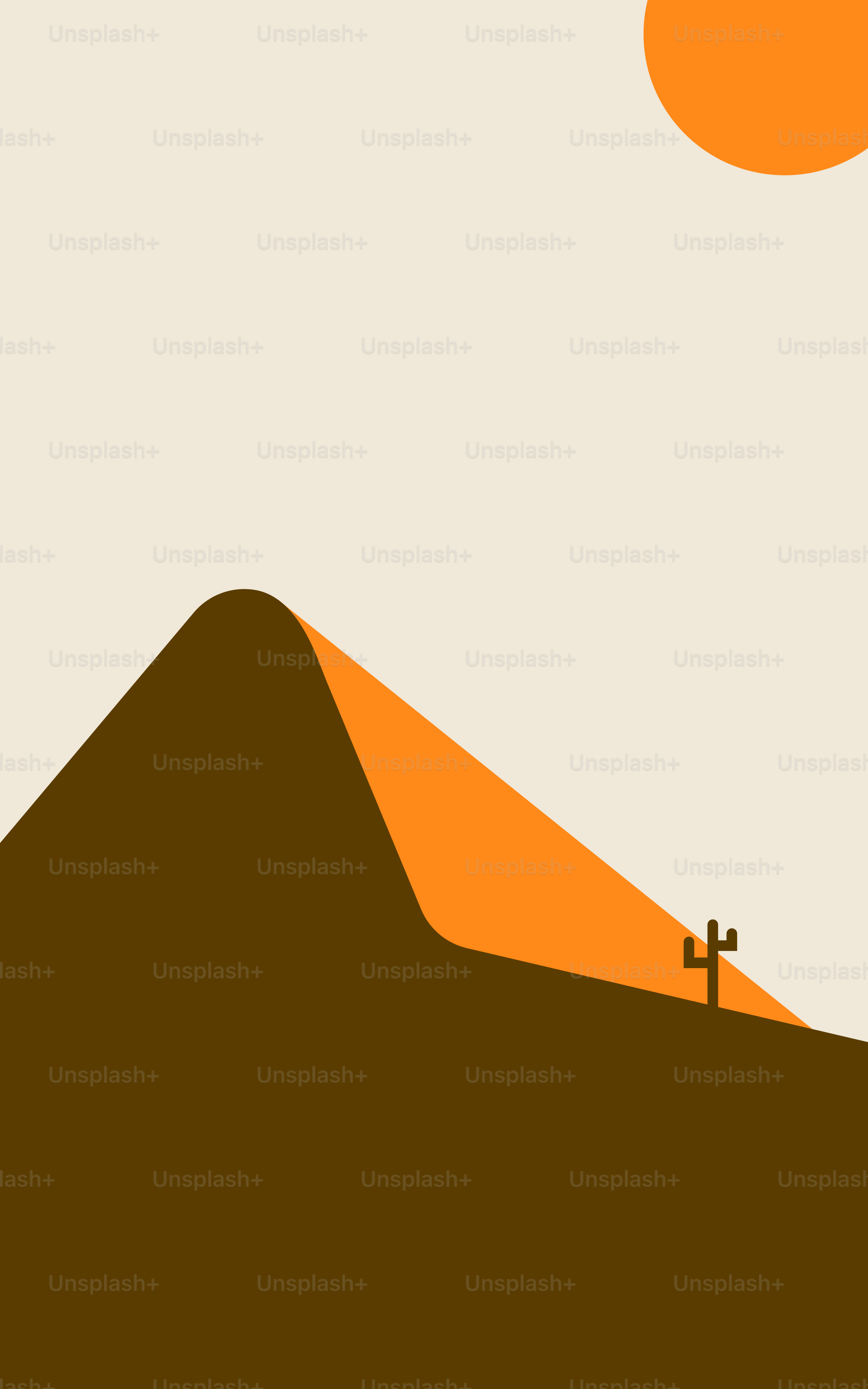 A hill with a cross on top of it