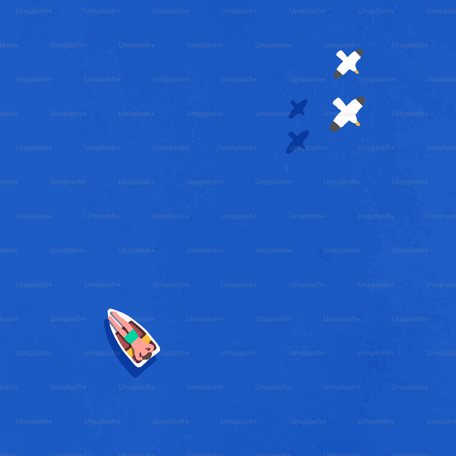 A small boat floating on top of a body of water