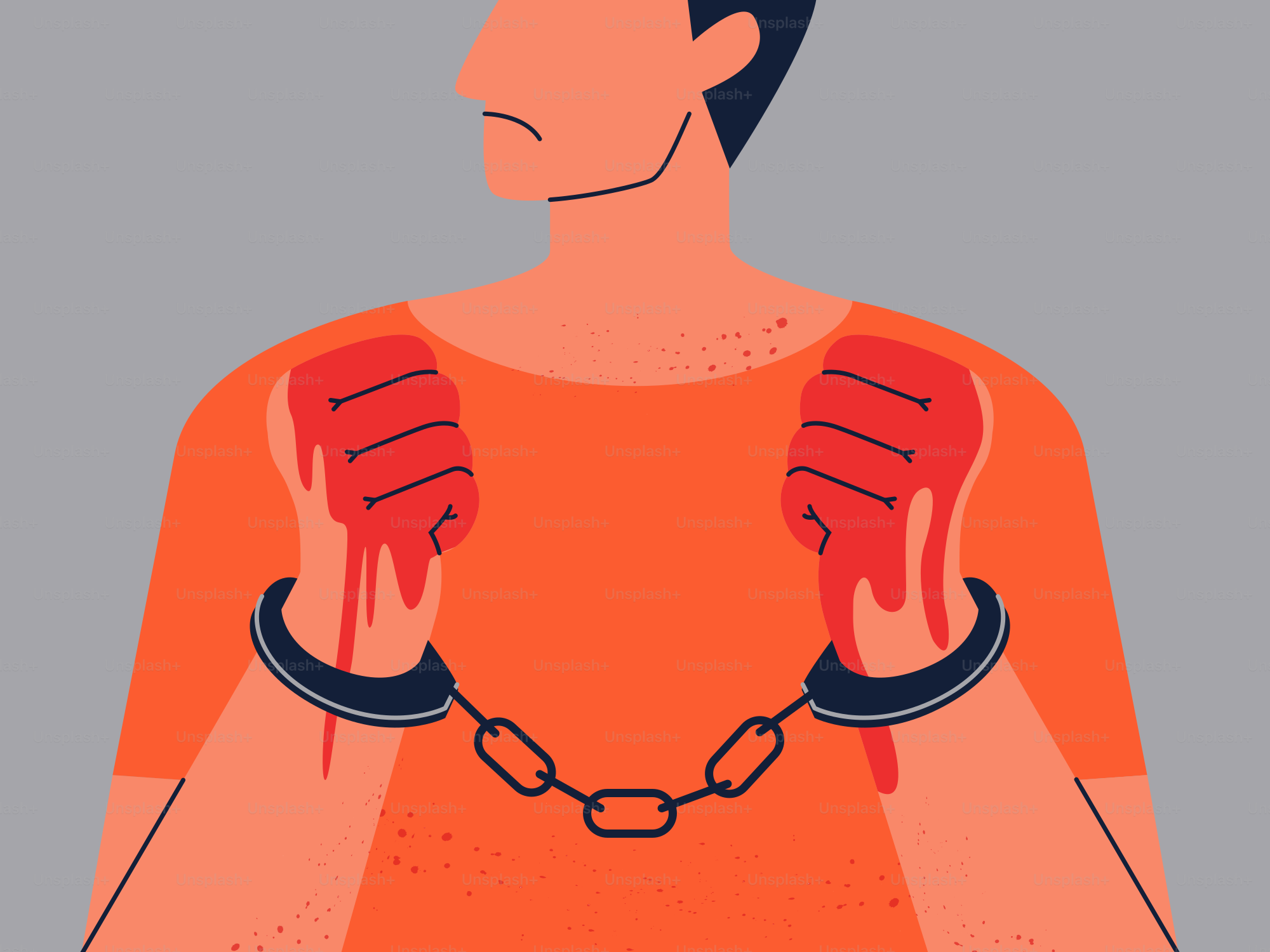 A man with a chain around his neck