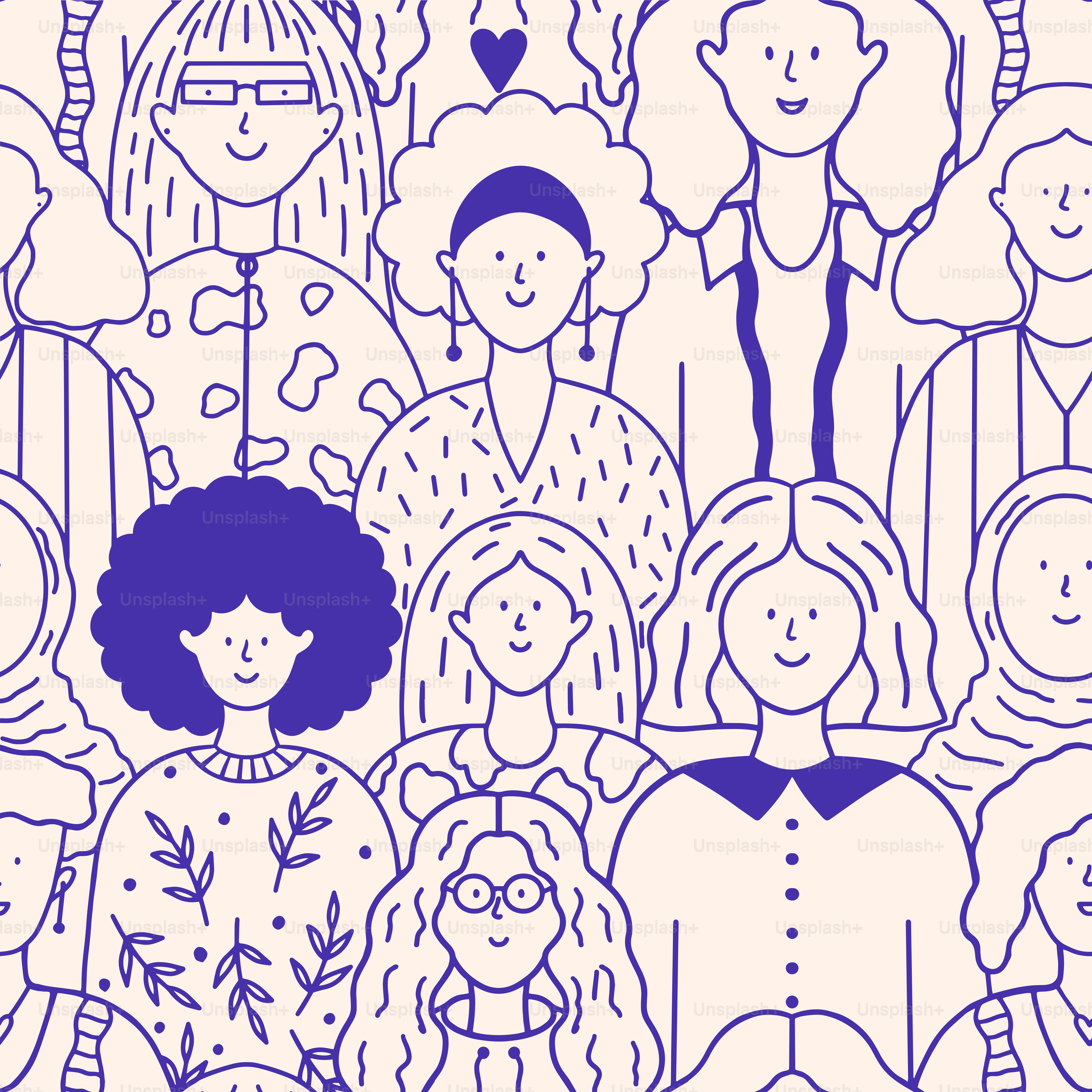 A large group of people standing next to each other