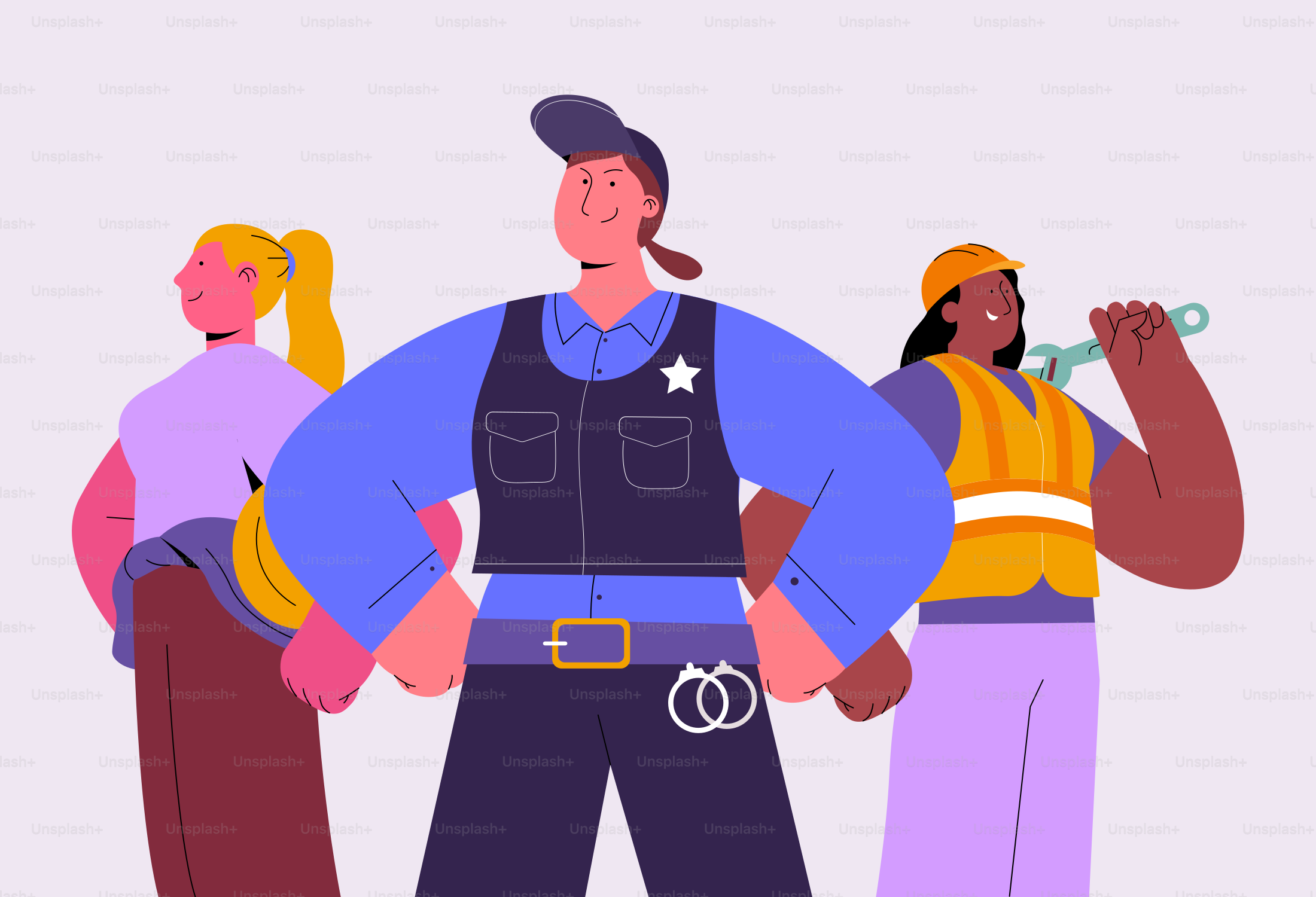 A group of people standing next to each other