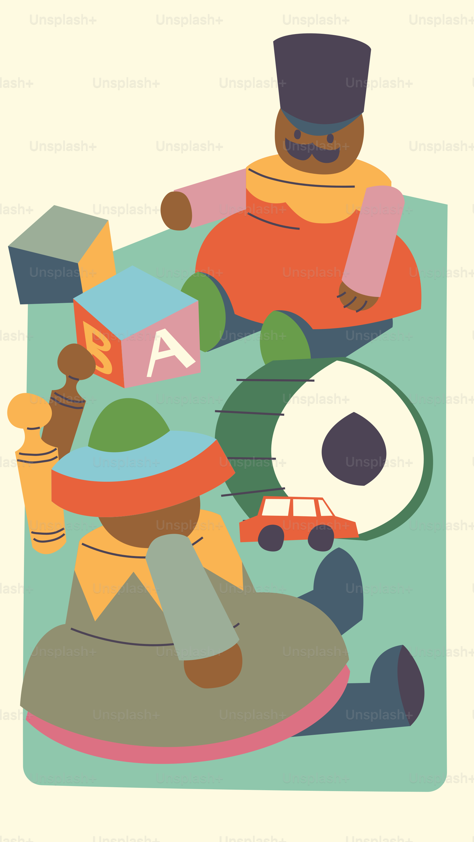 A couple of people standing next to each other