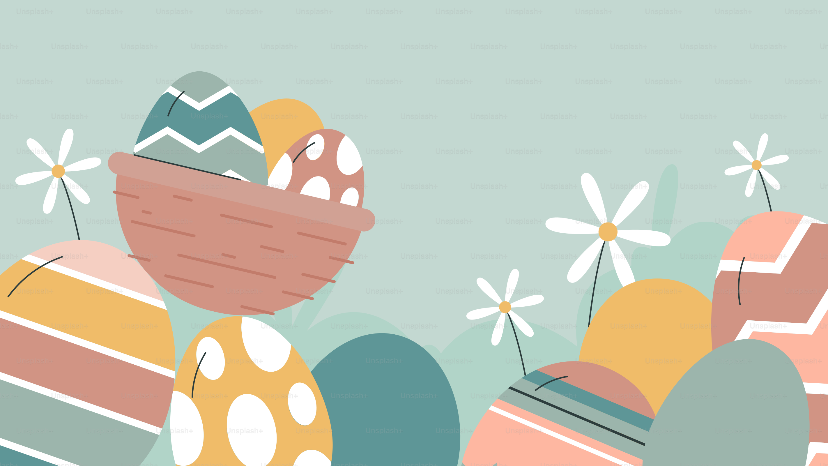 Un tas d’œufs dans un panier