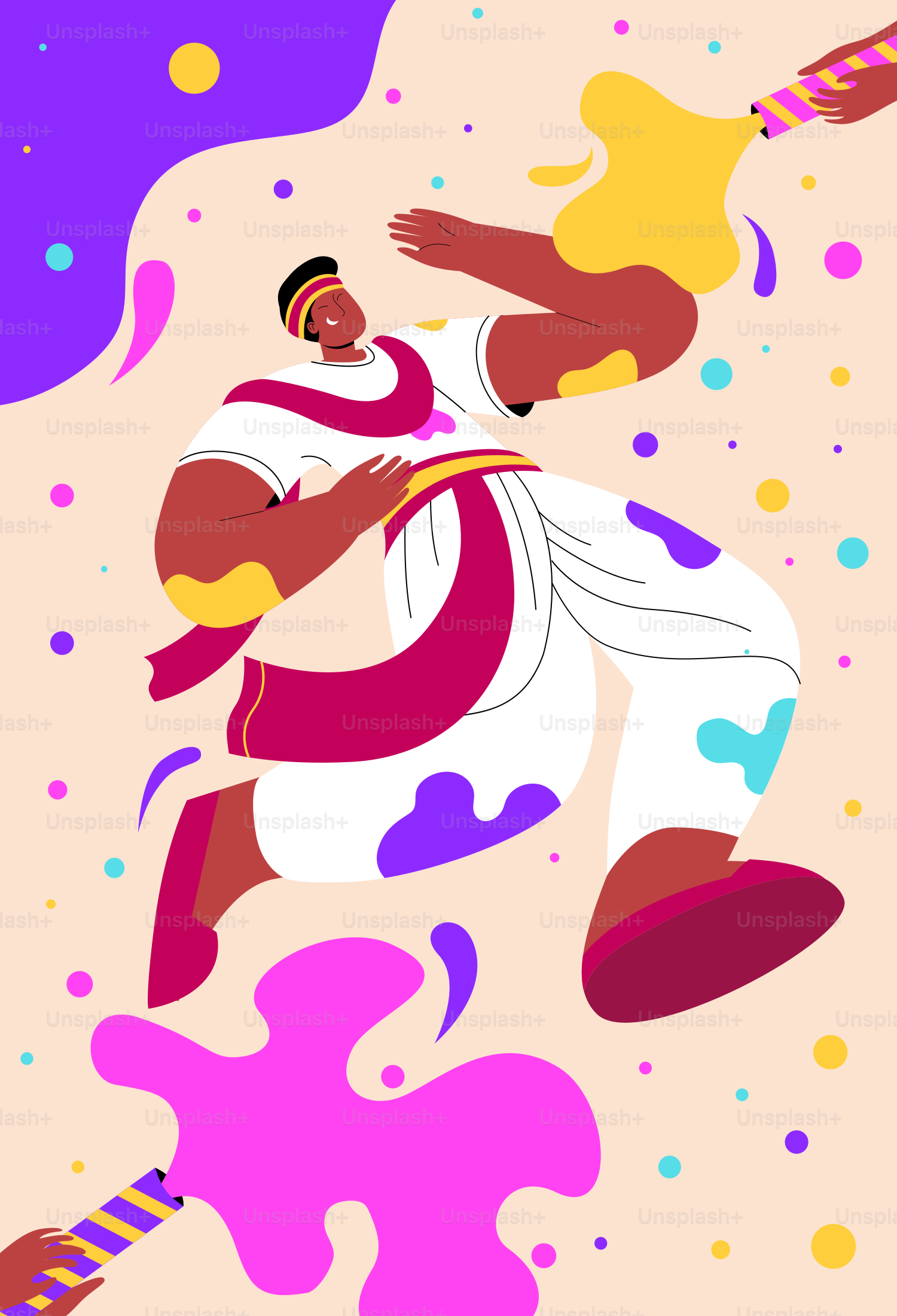 A man flying through the air while riding a skateboard