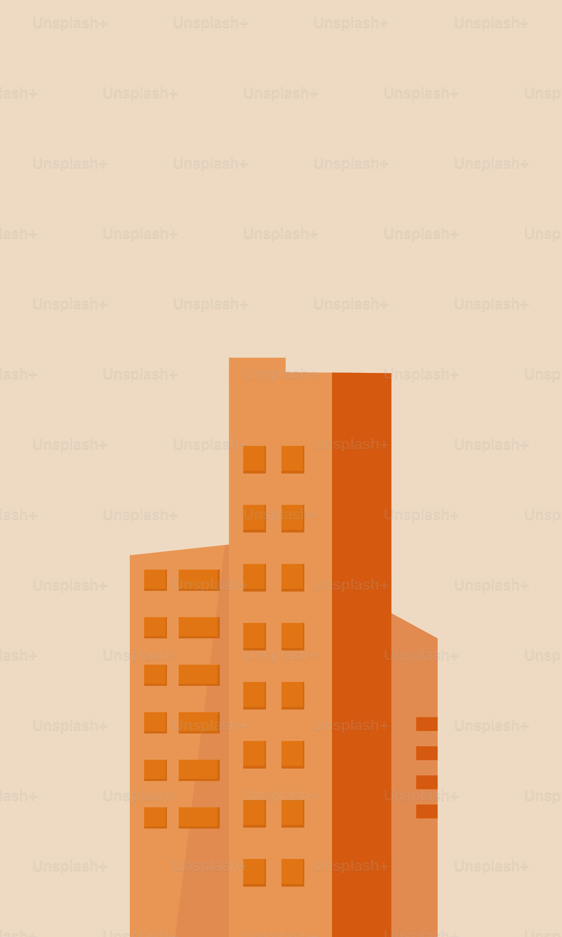 Ein hohes Gebäude mit einer Uhr darauf