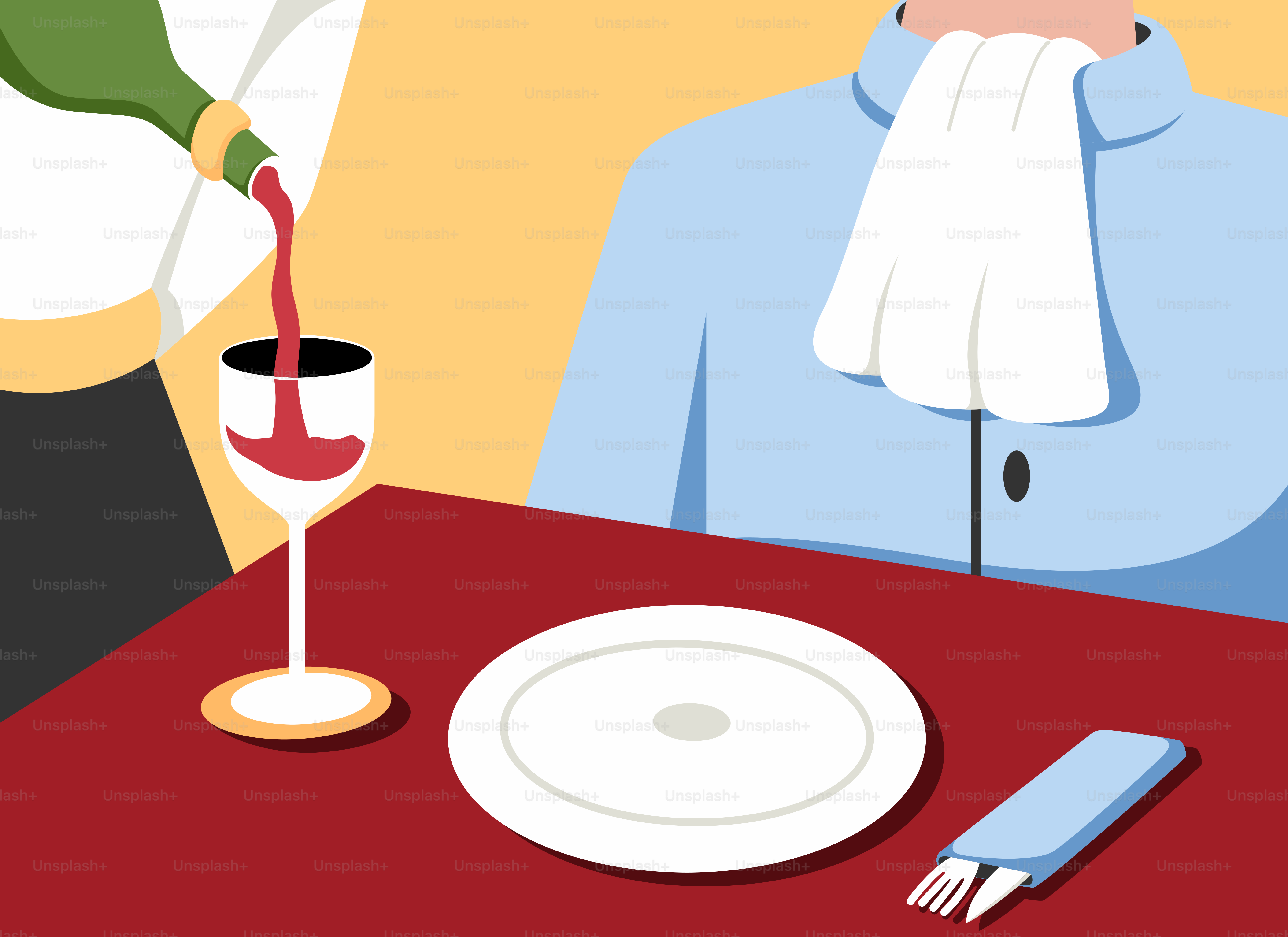 A man sitting at a table with a glass of wine