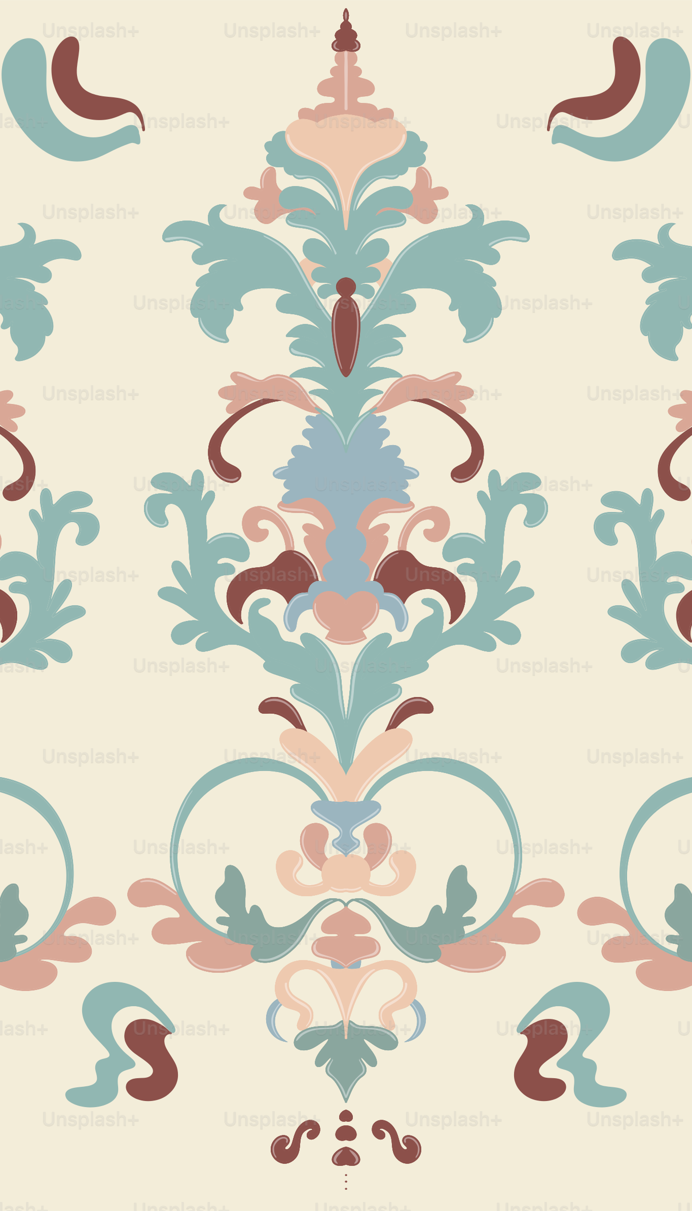 A wallpaper with a pattern of different colors