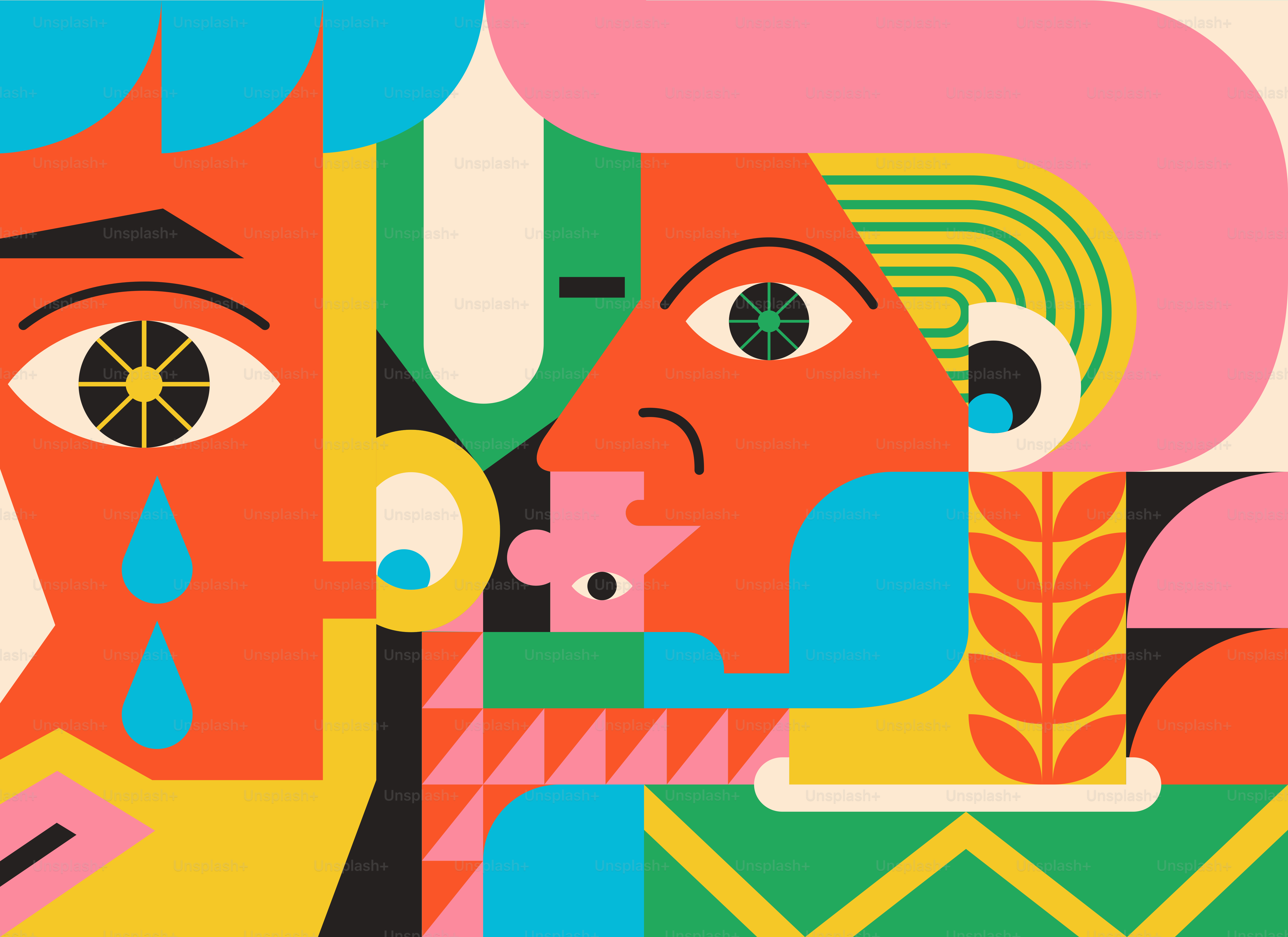 Un par de personas que están una al lado de la otra