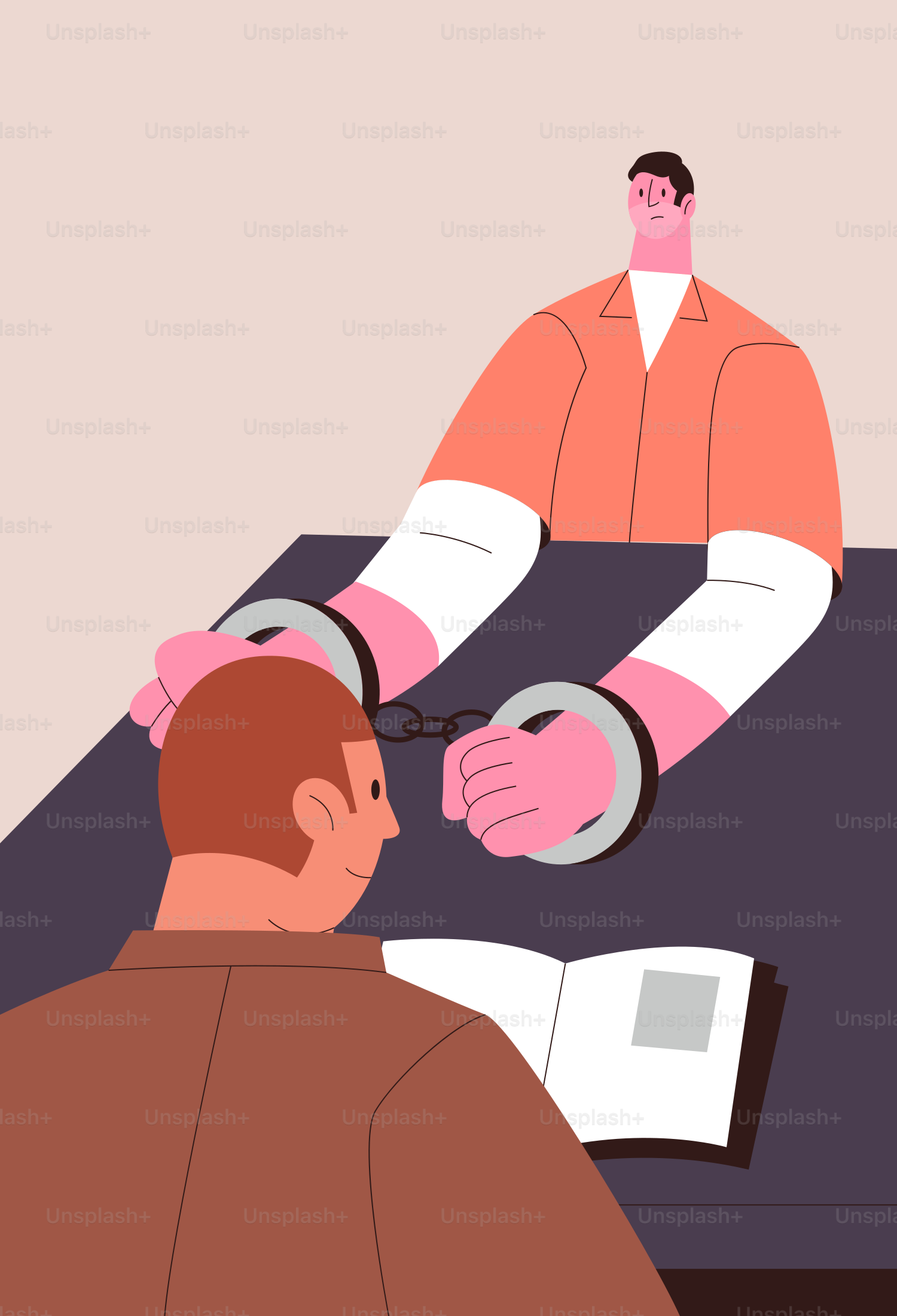 Un hombre sentado en un sofá con unas tijeras en la mano