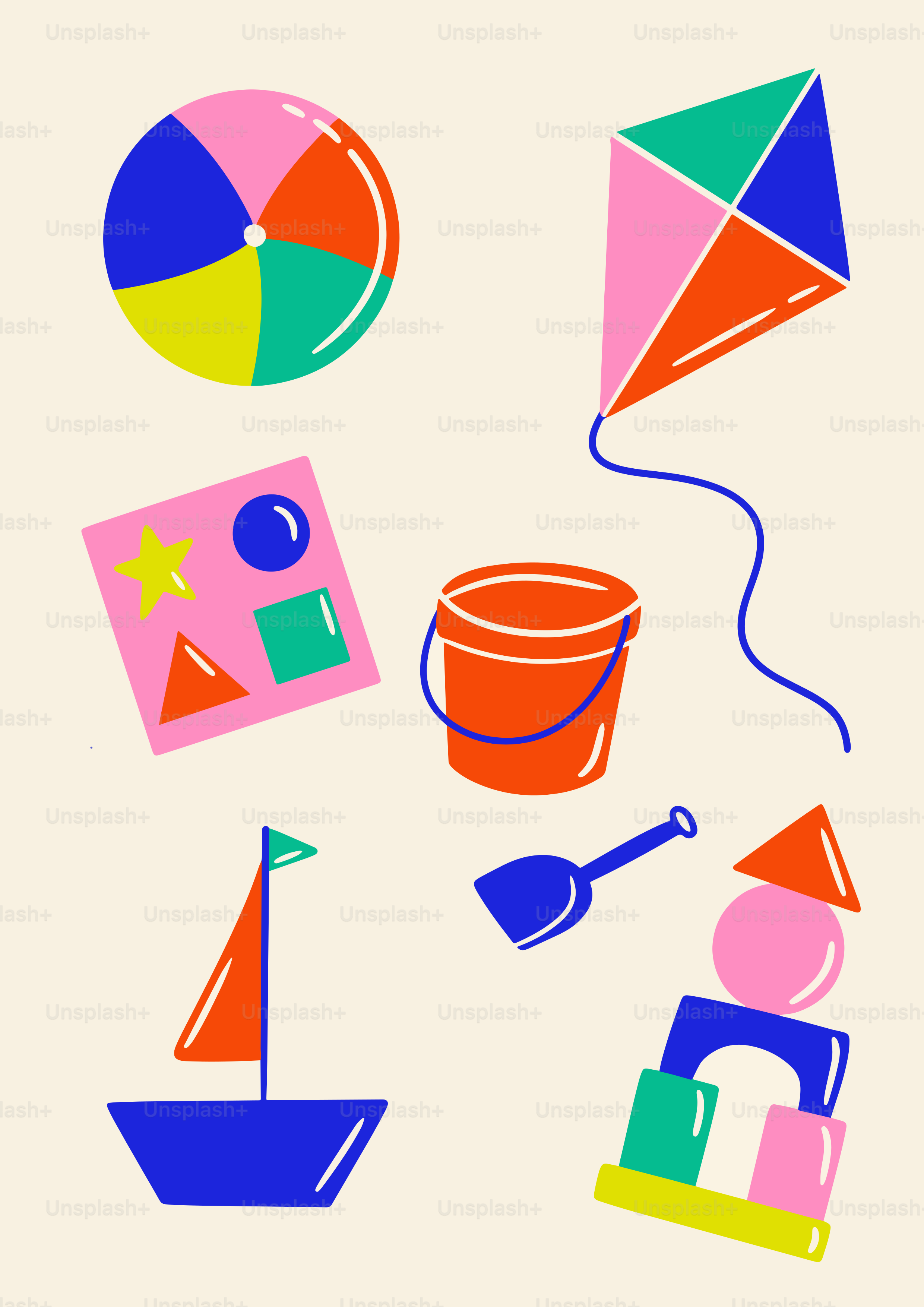 A picture of a bunch of different objects