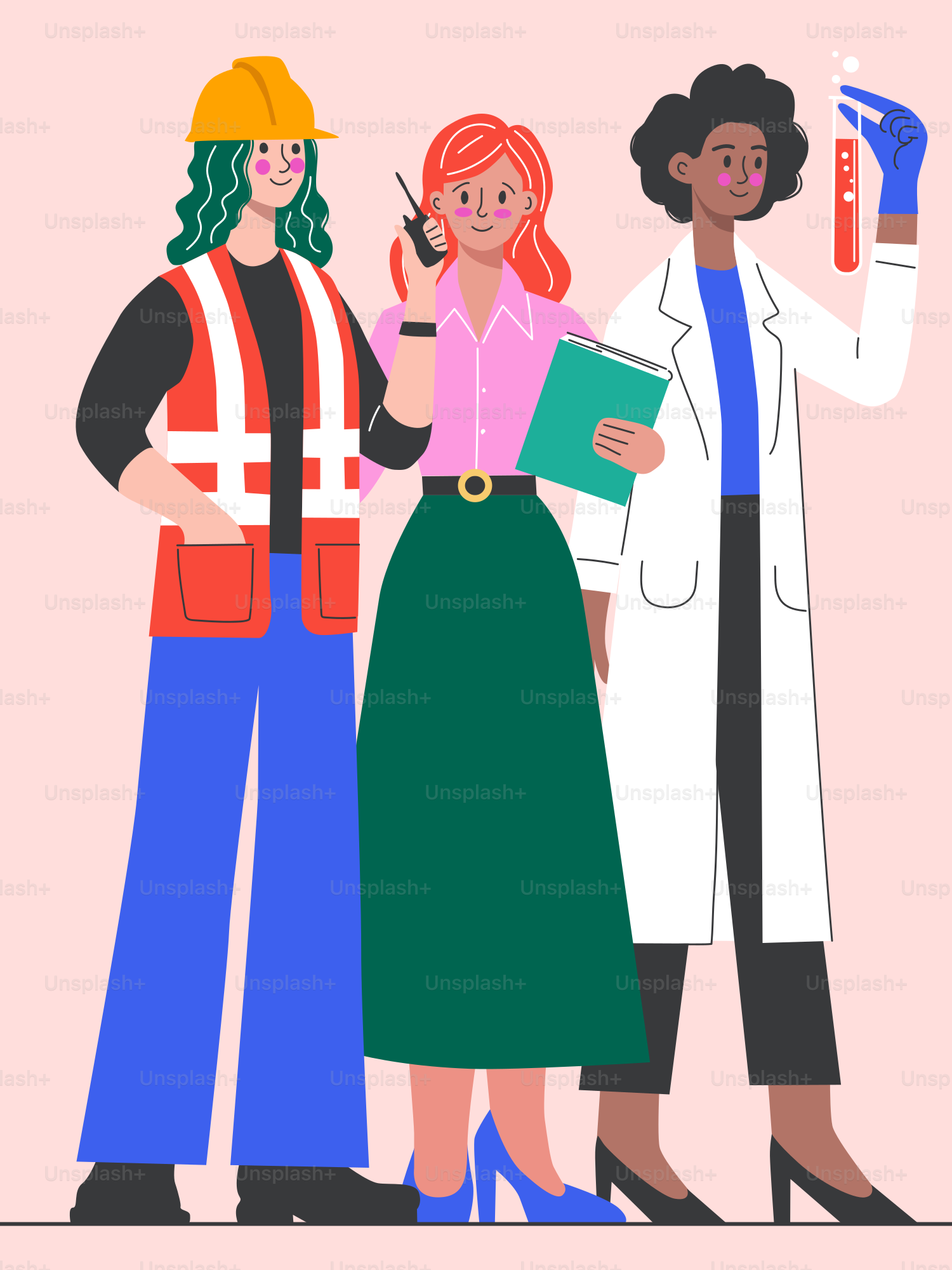 A group of people standing next to each other