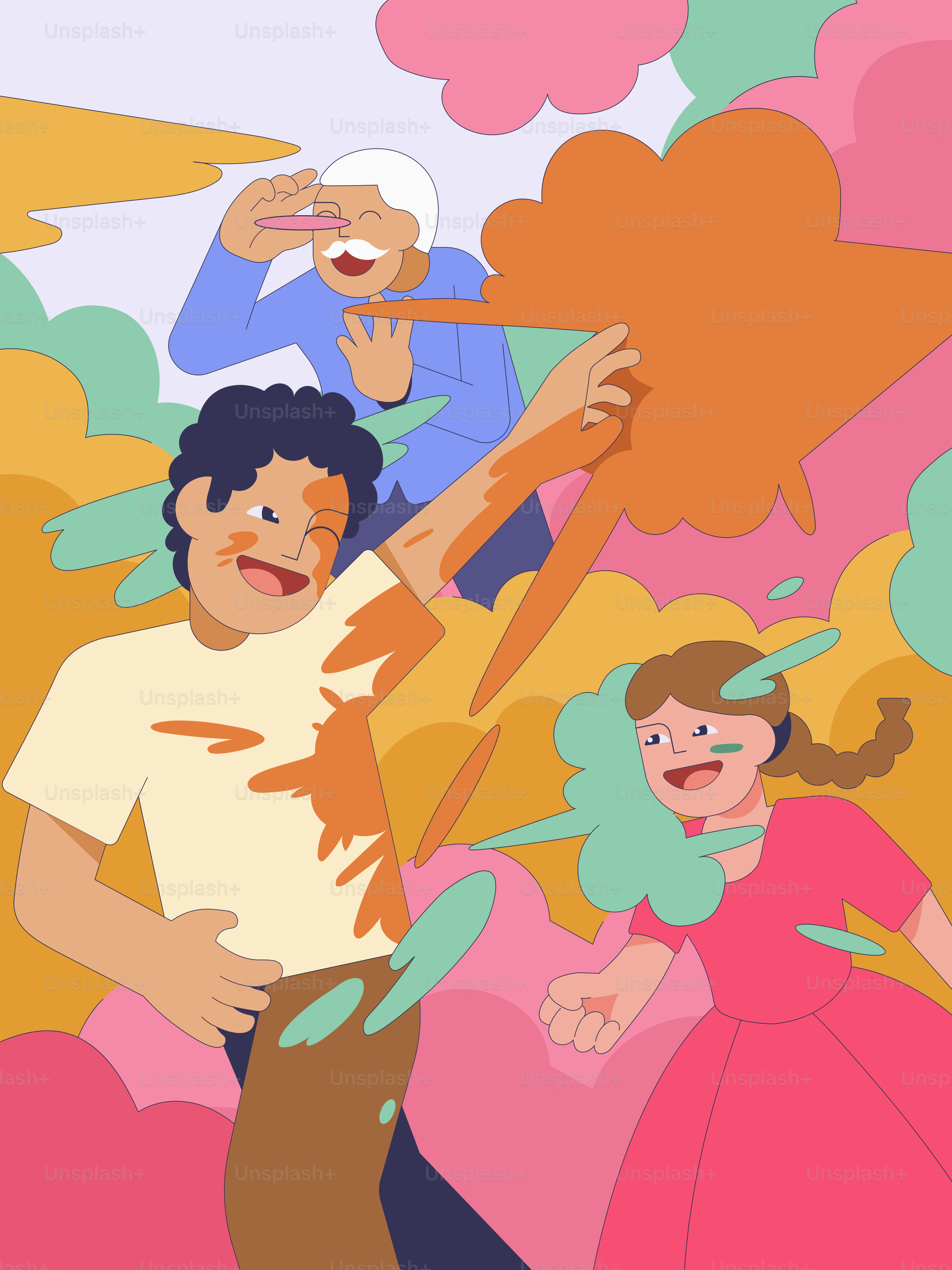 A group of people standing next to each other