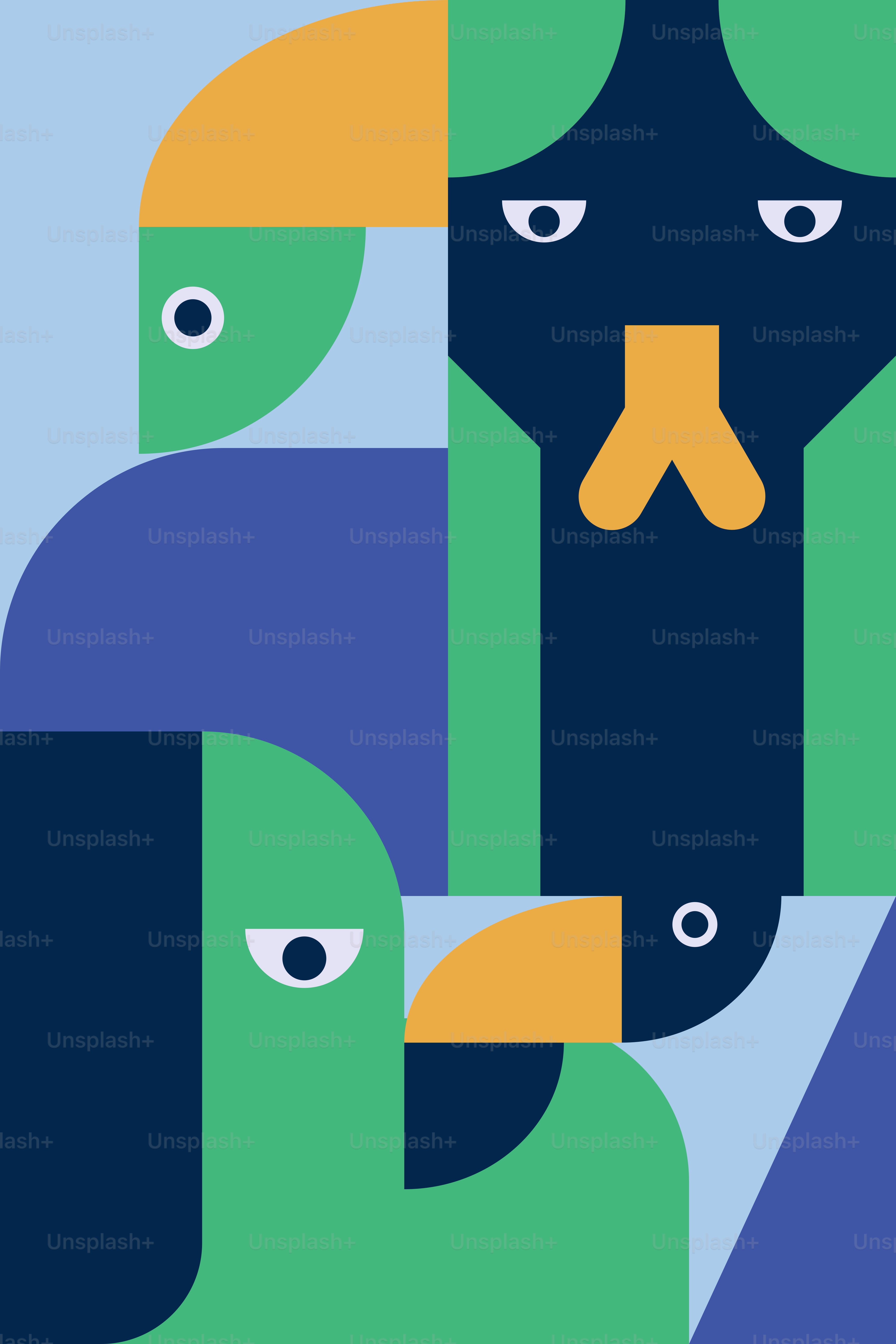 A group of birds standing next to each other