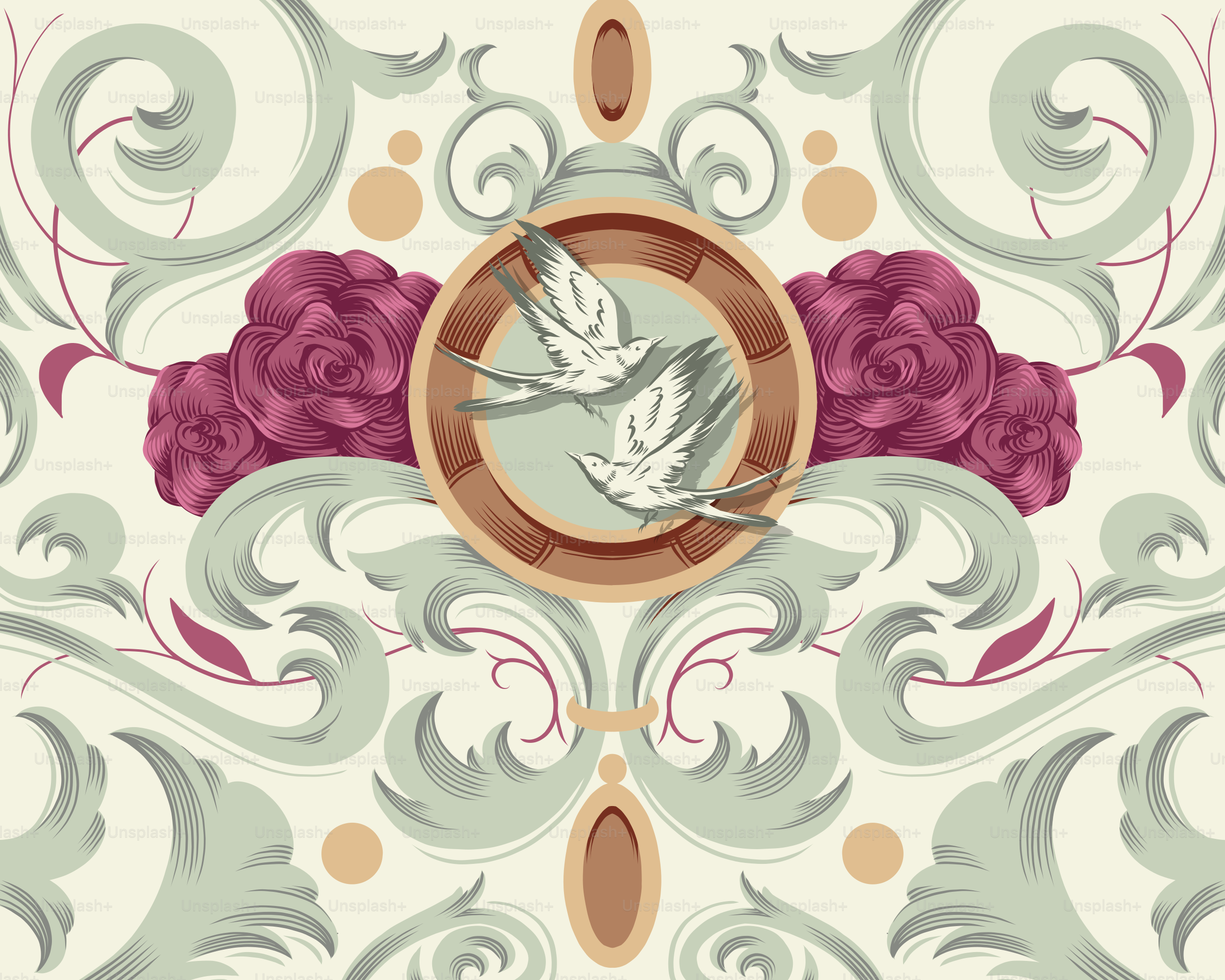 A picture of a wall with a bird on it