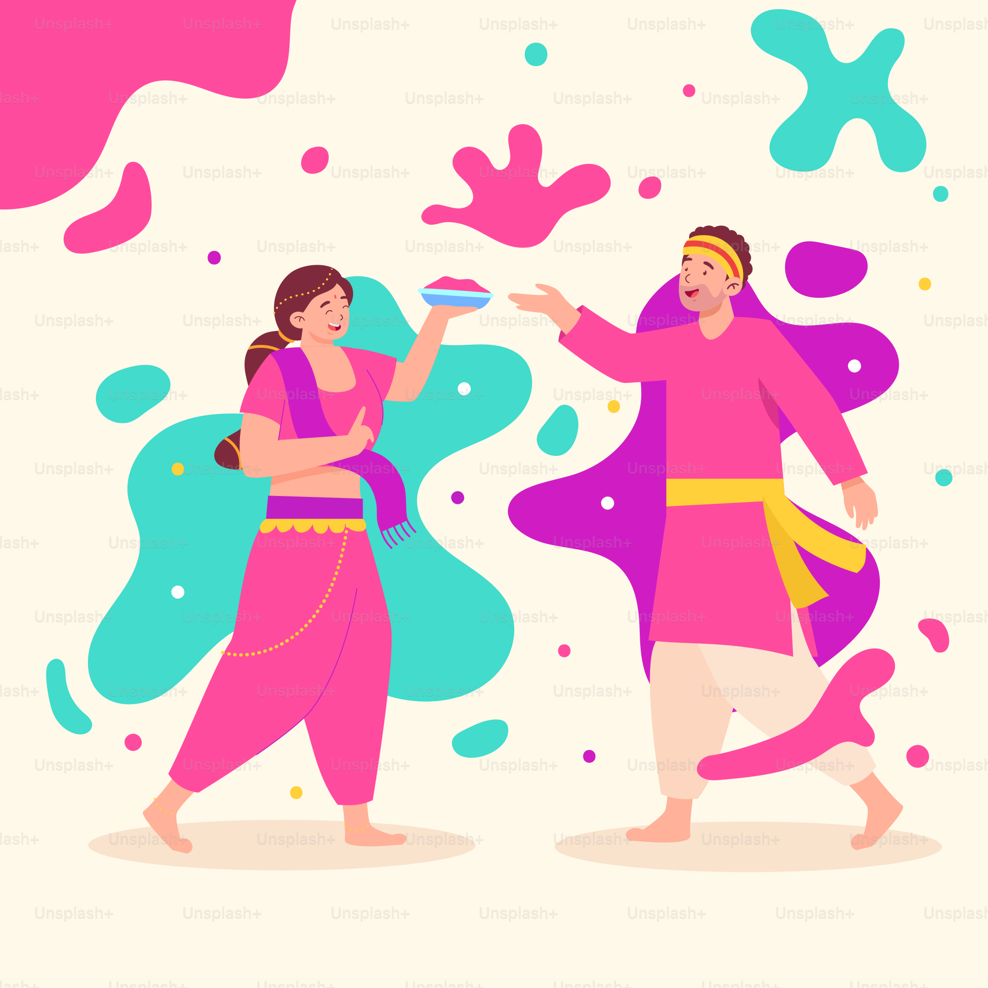 A couple of people standing next to each other