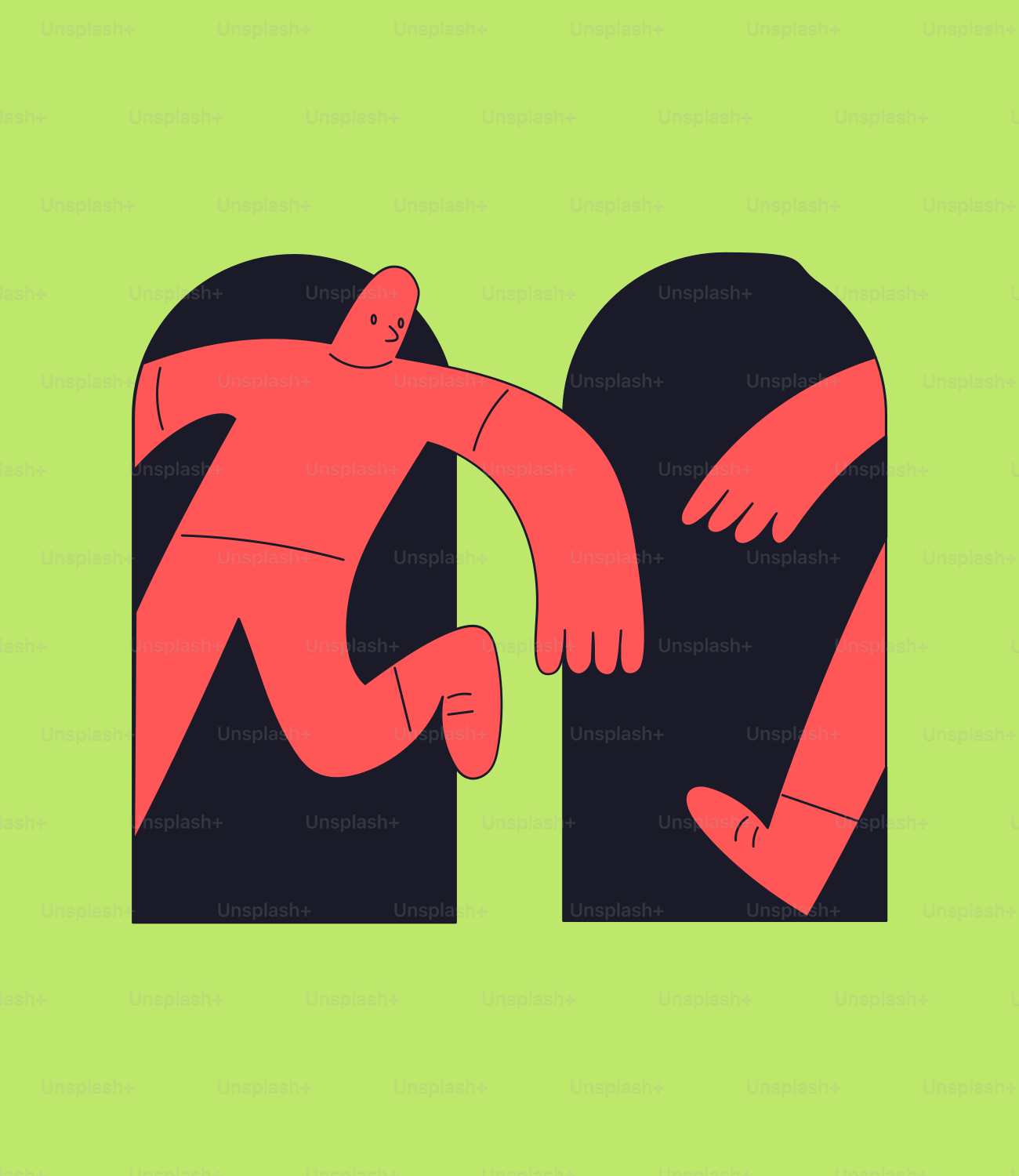 A man standing in front of a green background