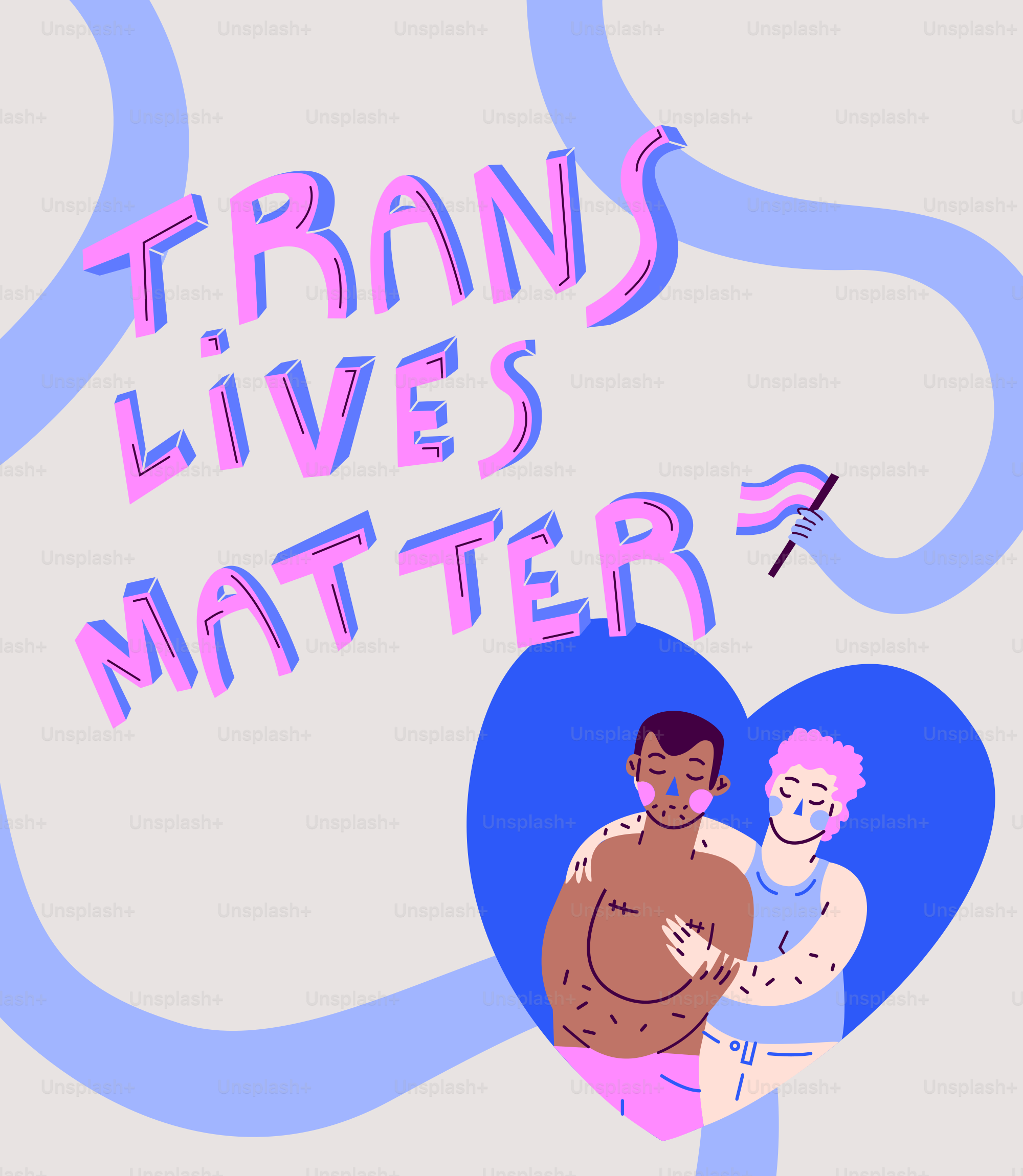 Un homme et une femme s’enlaçant devant un cœur bleu