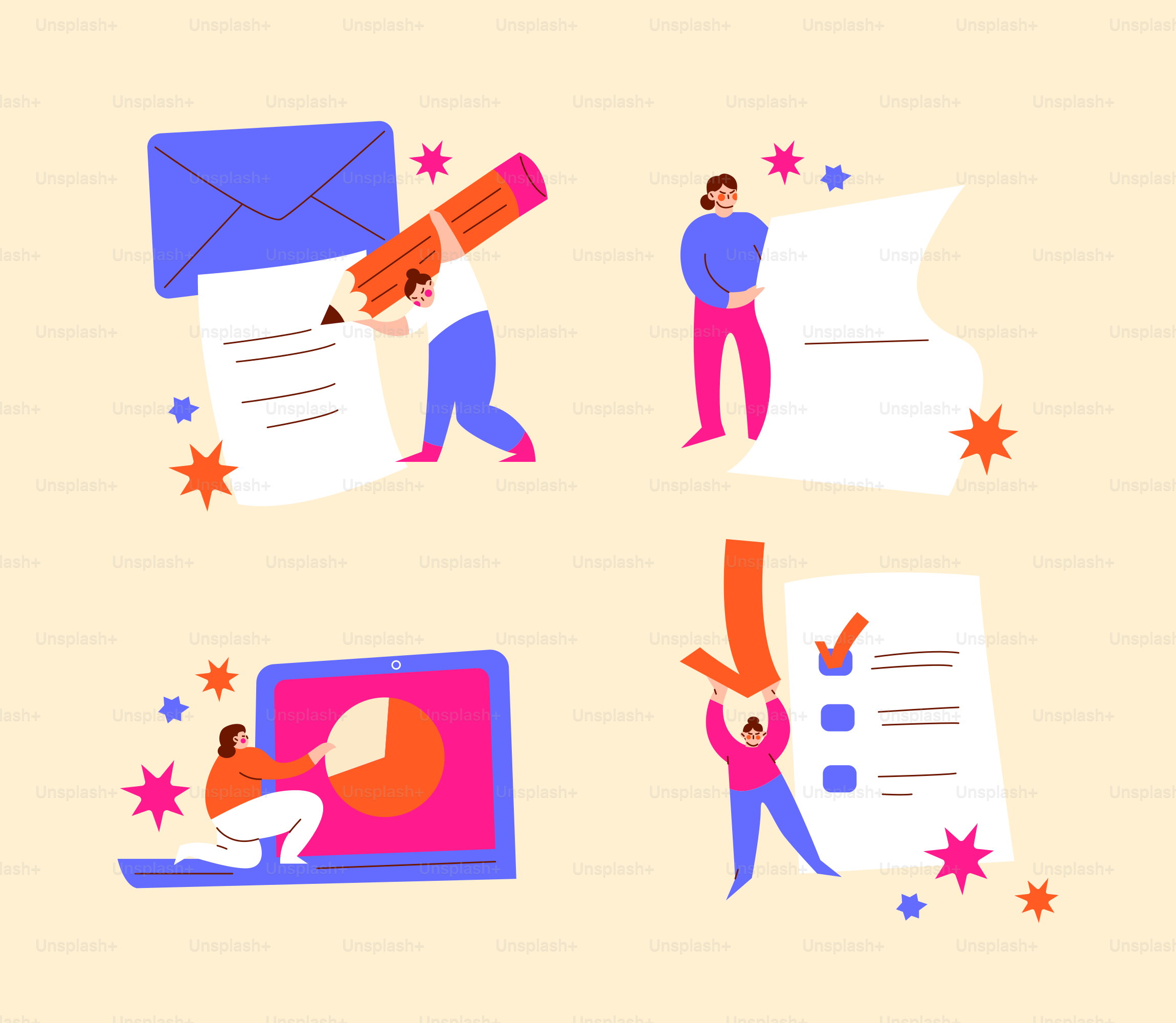 Eine Gruppe von Menschen, die an einem Projekt arbeiten