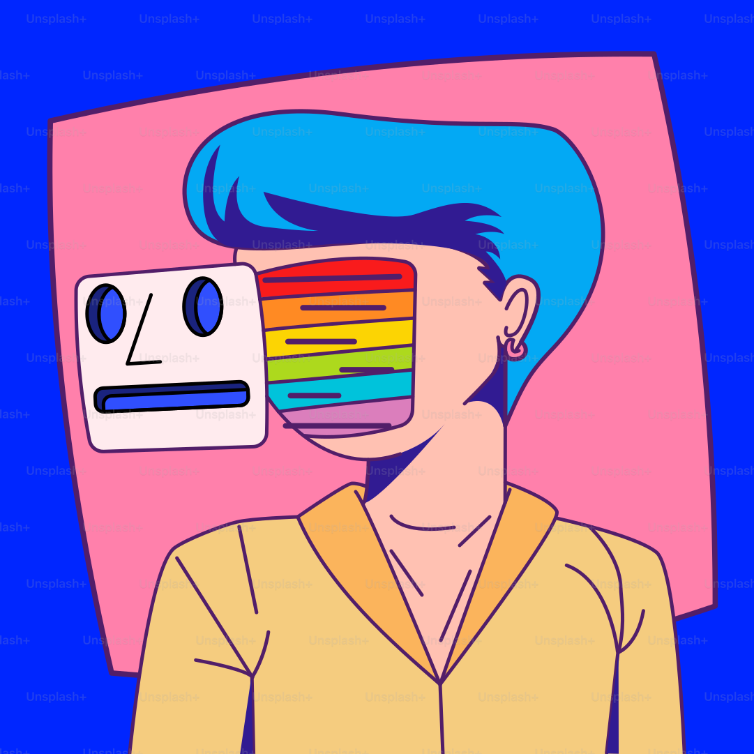 Una persona con una macchina fotografica in mano