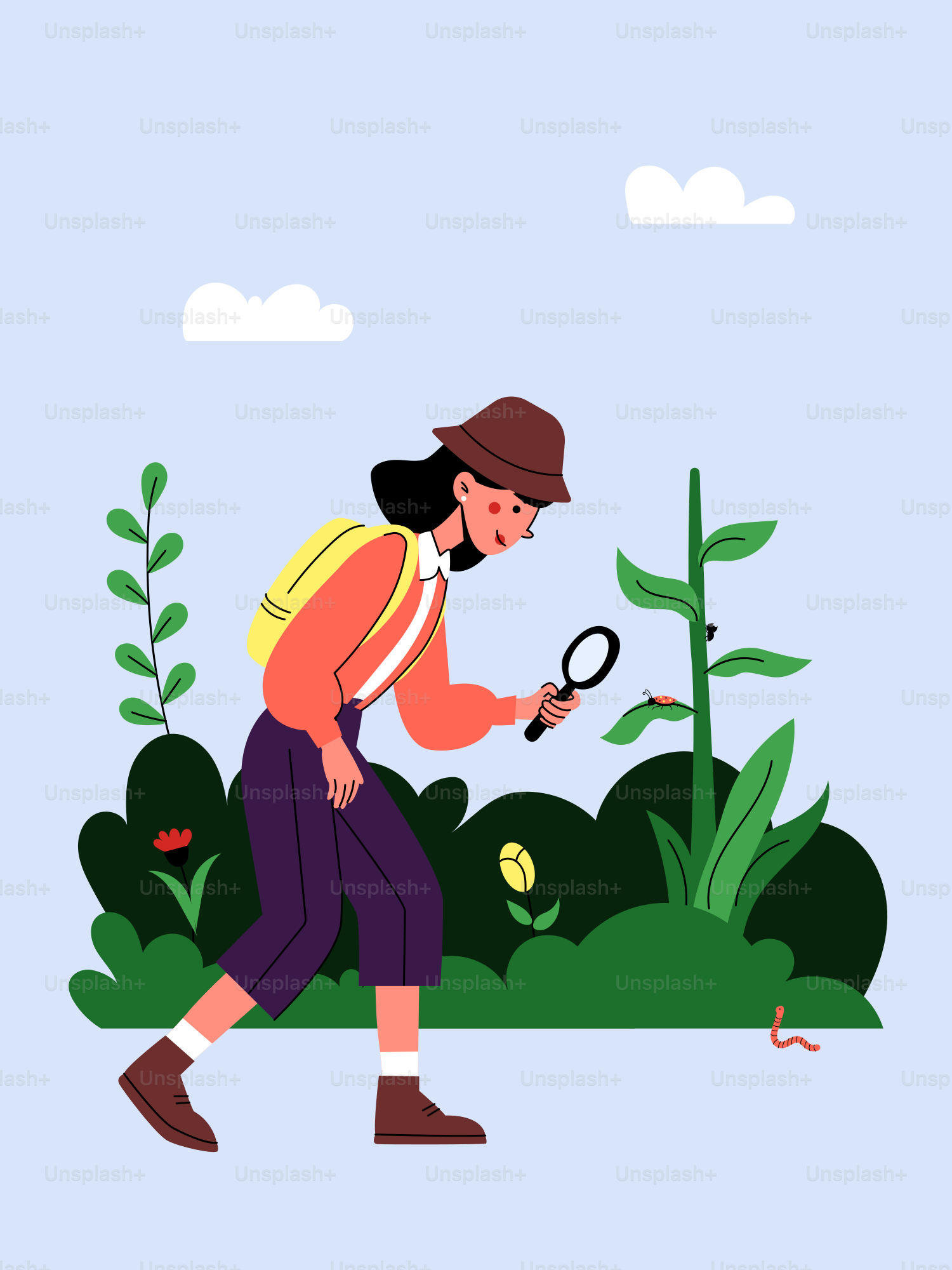 A man with a backpack is holding a tennis racket