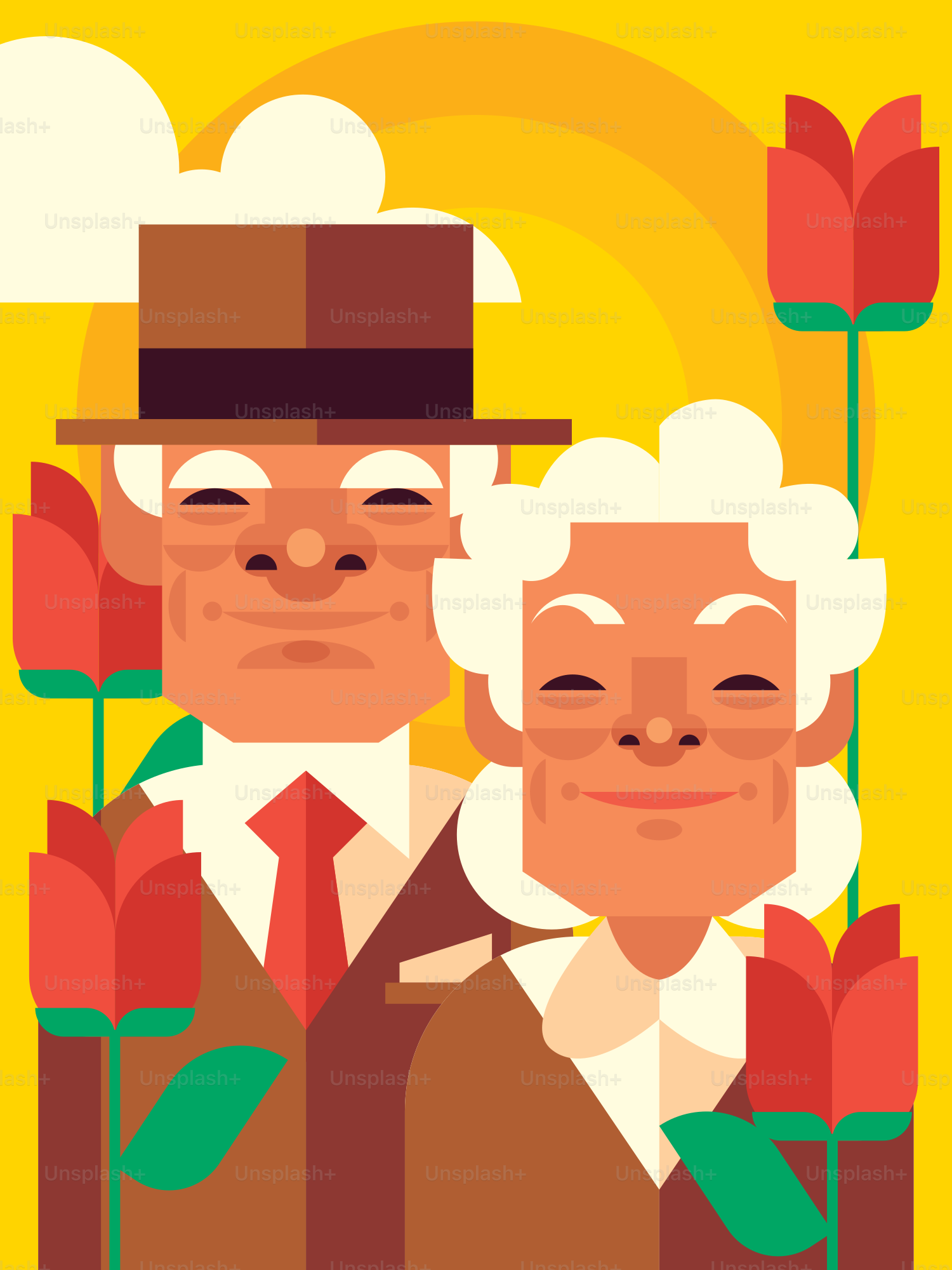 A couple of men standing next to each other