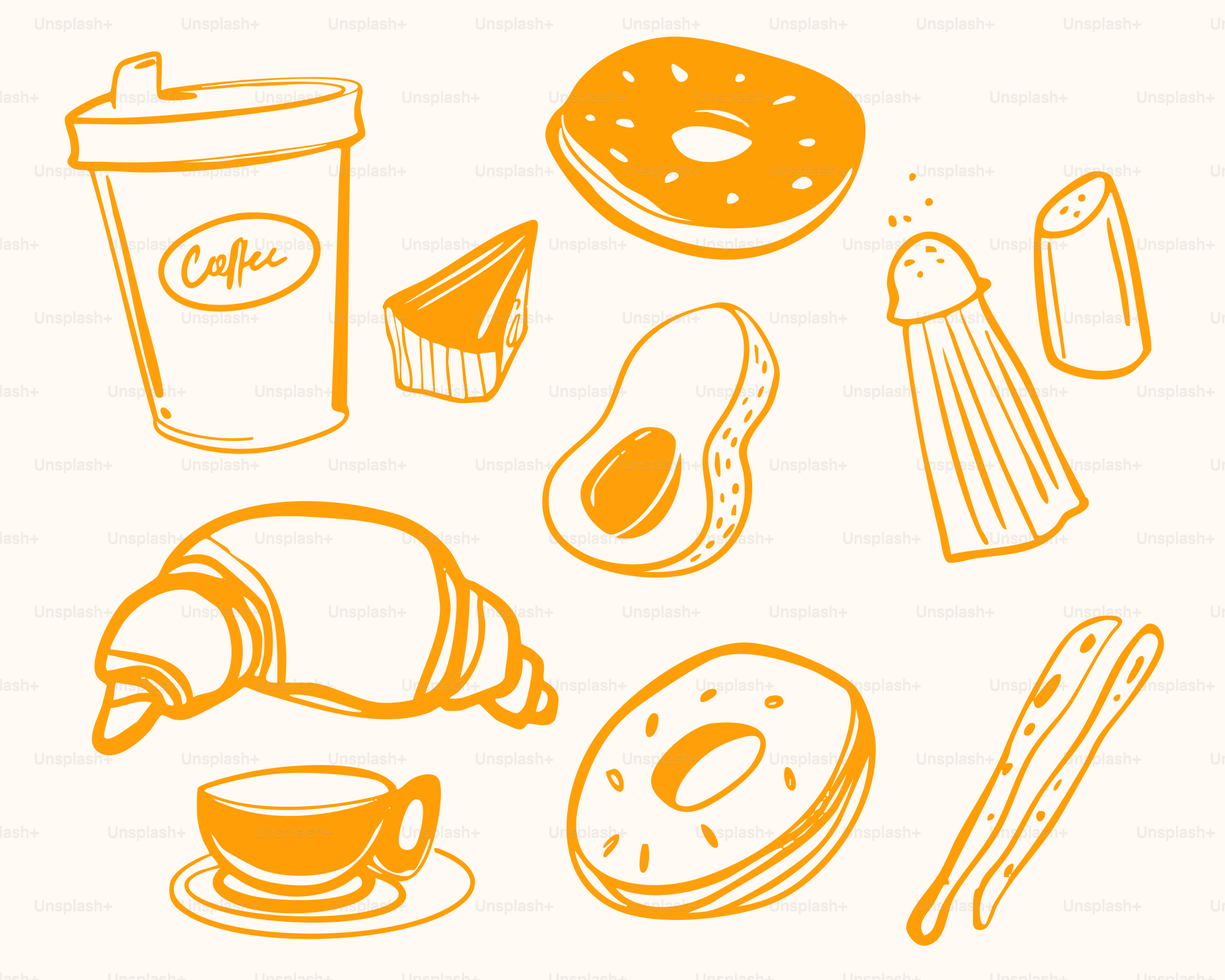 Se muestran los desayunos y bebidas extraídos.