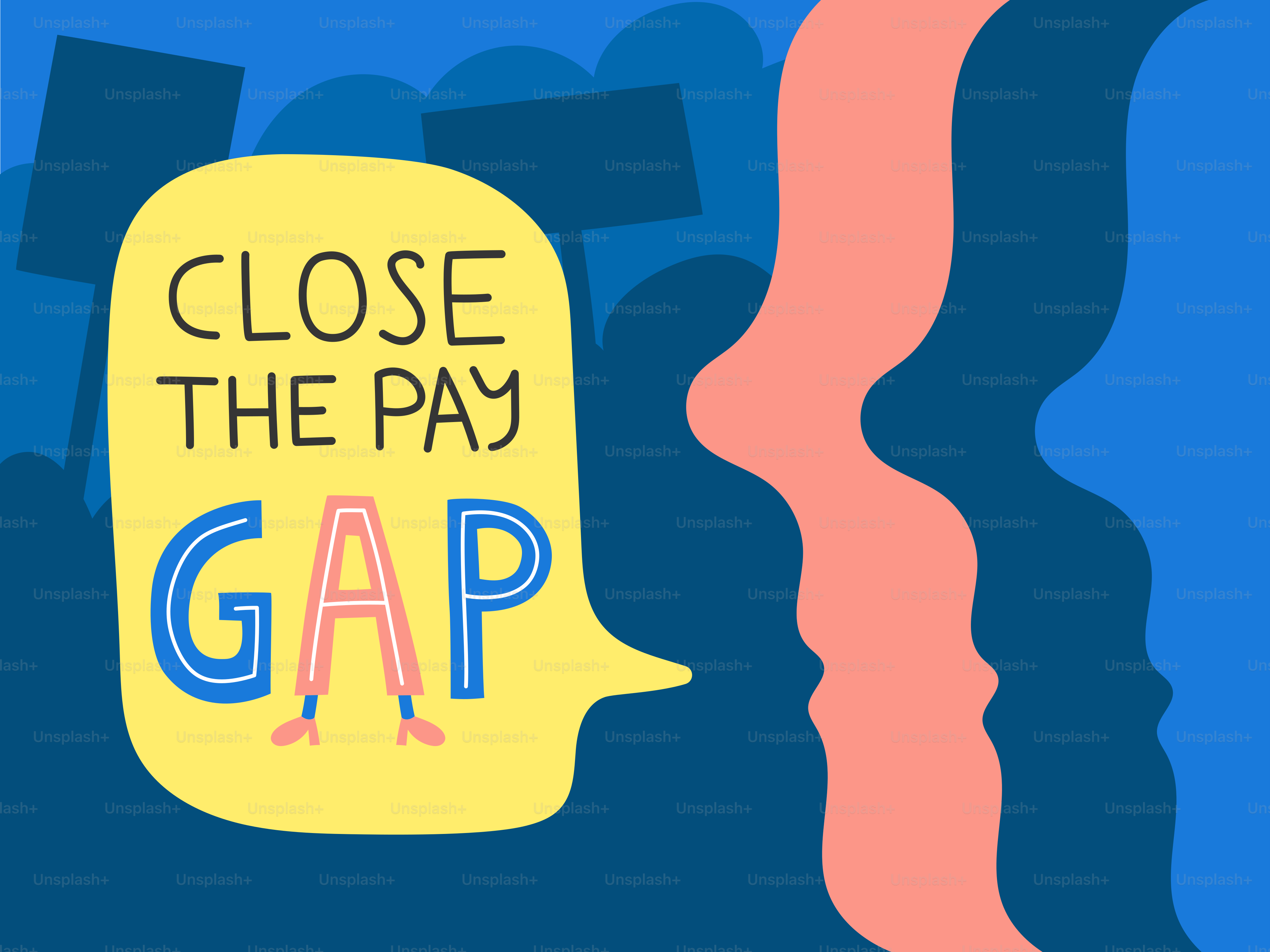 Close the pay gap to promote equality.