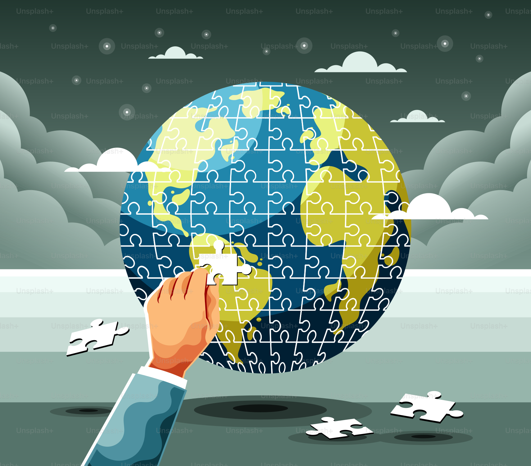 Putting the world together, one puzzle piece at a time.