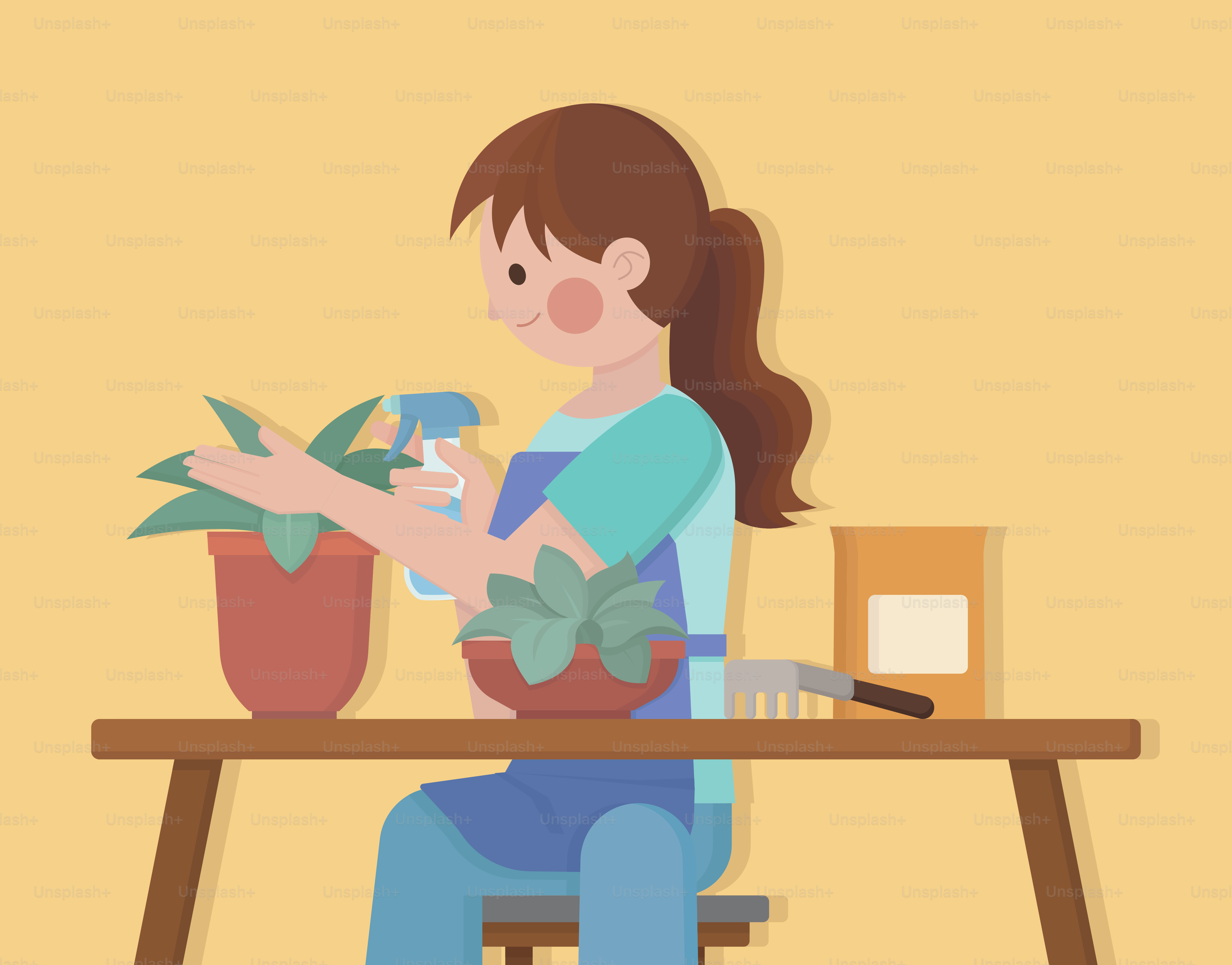 A woman is sewing with a sewing machine. vector – Fabric Image on Unsplash