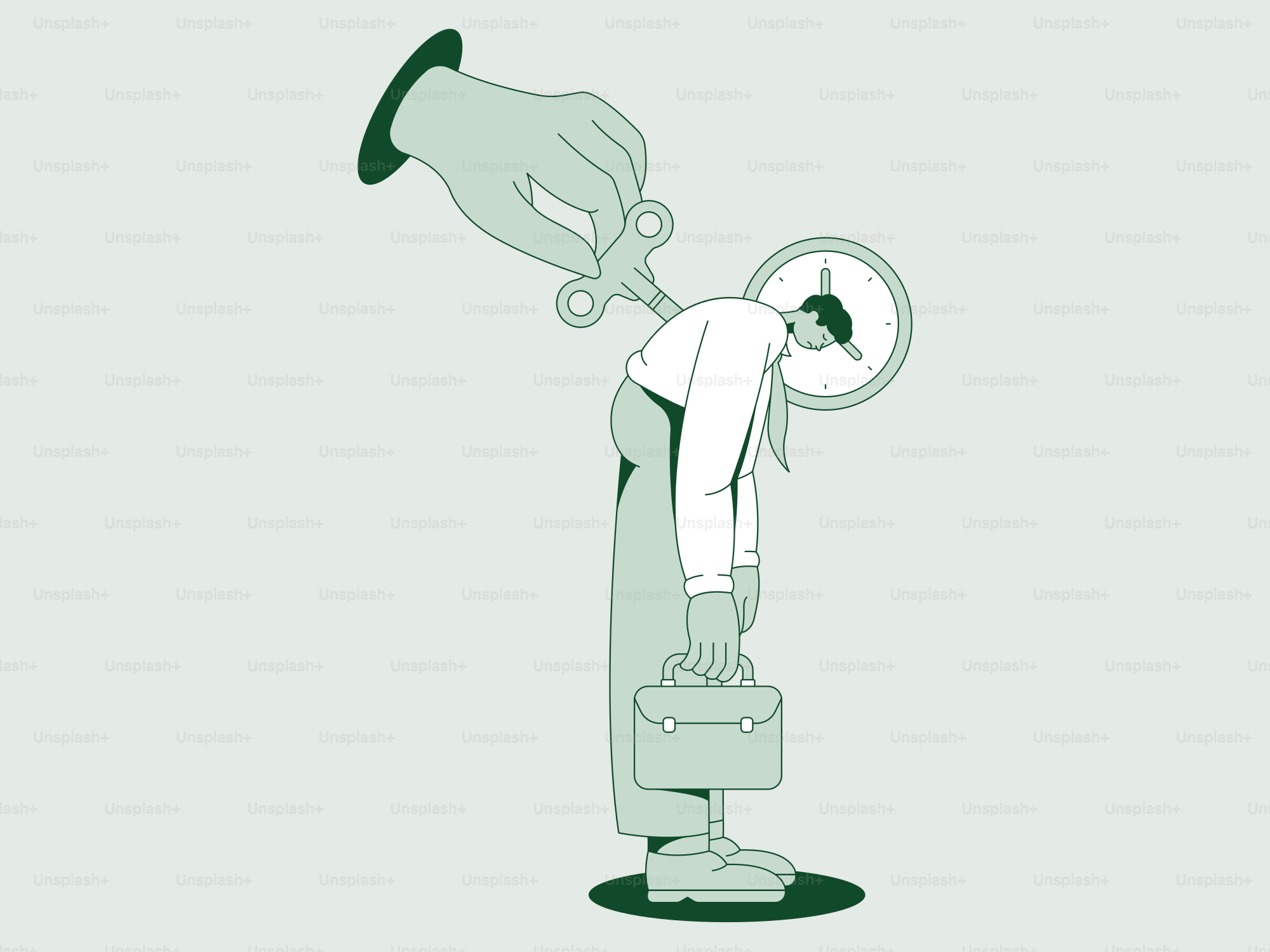 Time is being cut from a worker.