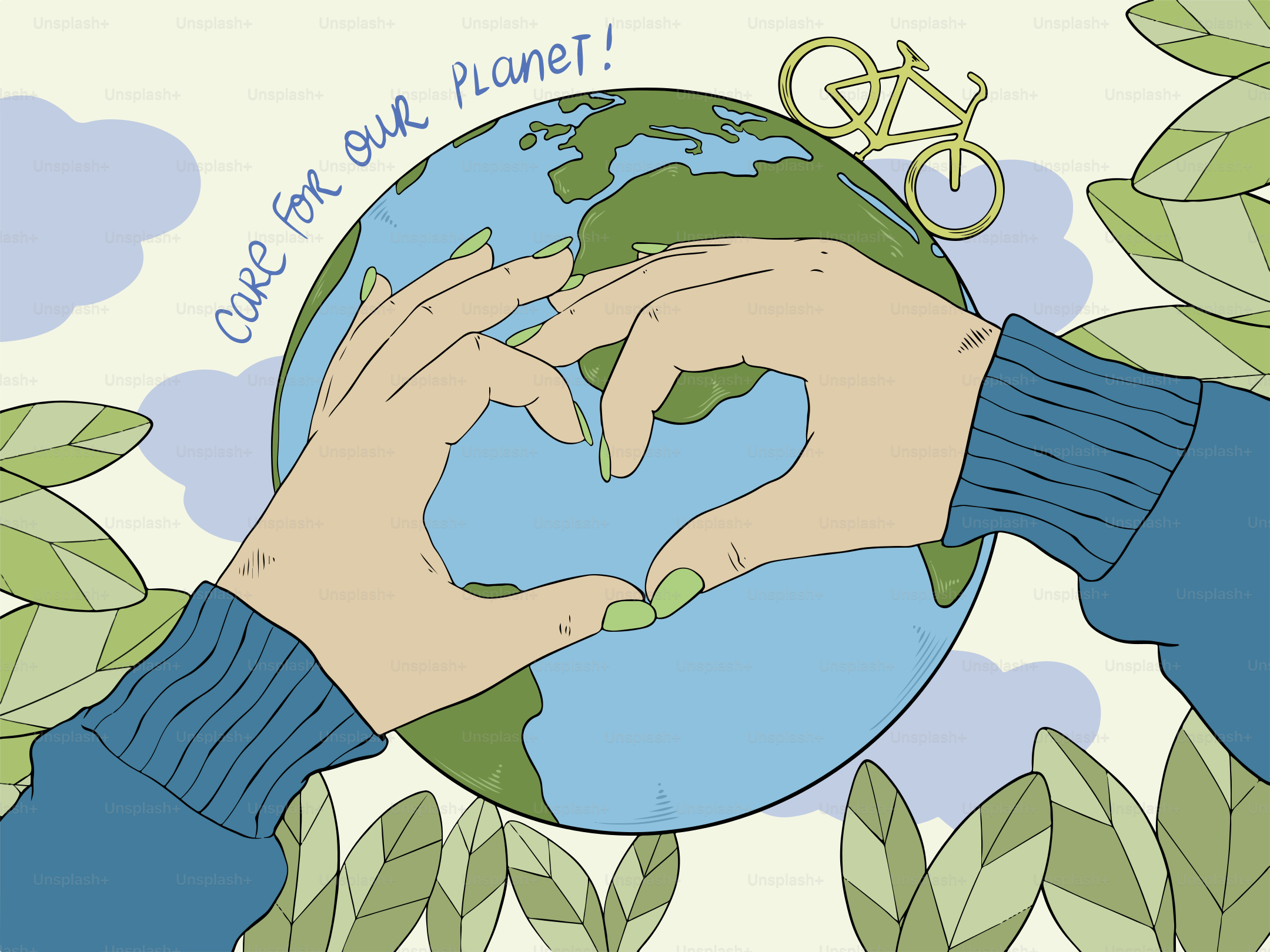 Love our planet, care for it!