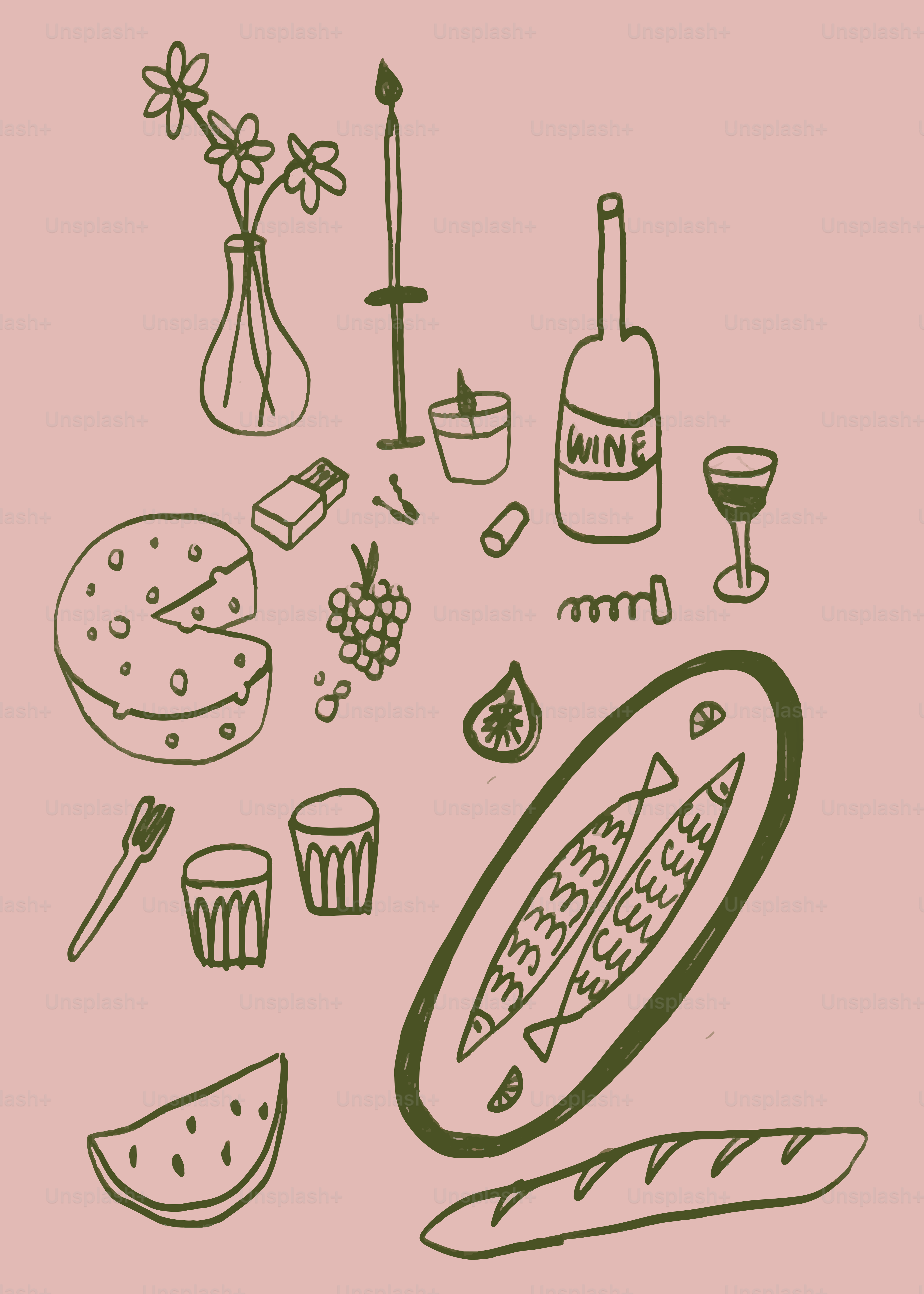 A cozy table setting, ready for a meal.