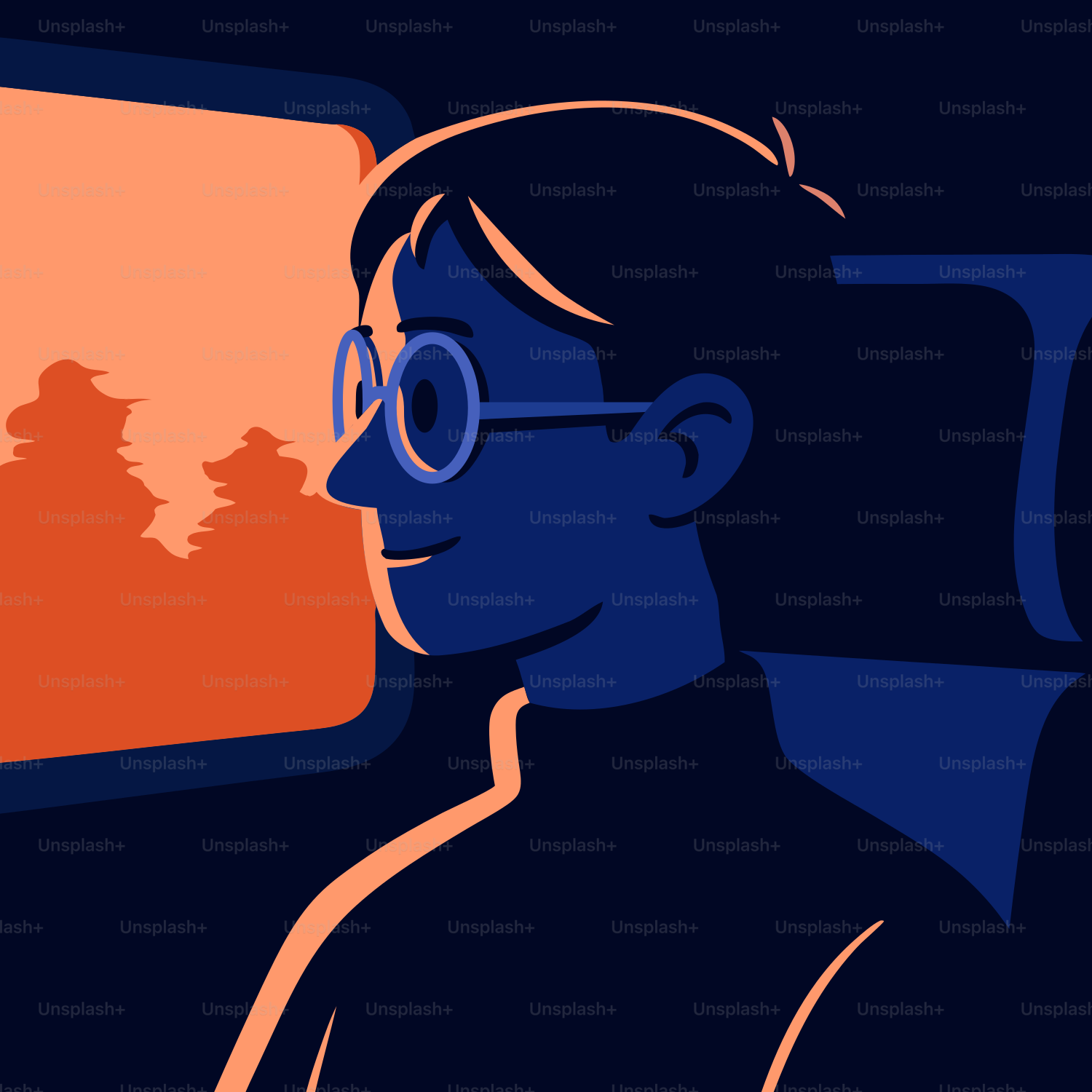 Eine Person schaut aus dem Fenster eines Zuges.