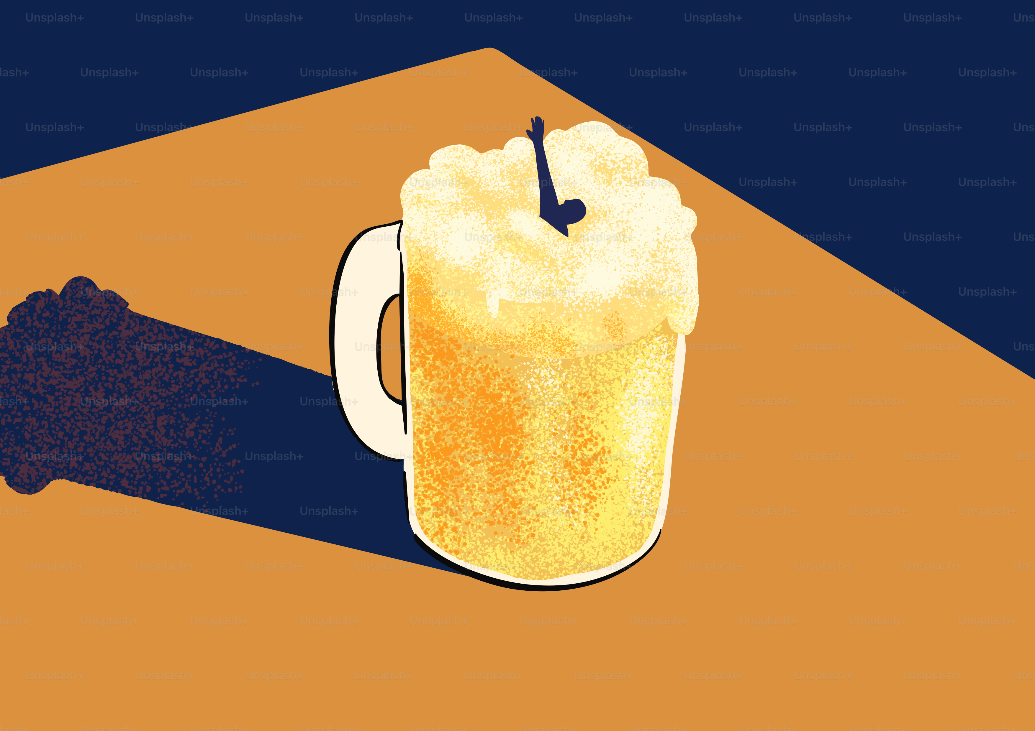 Ecco una didascalia: una tazza di birra con schiuma.