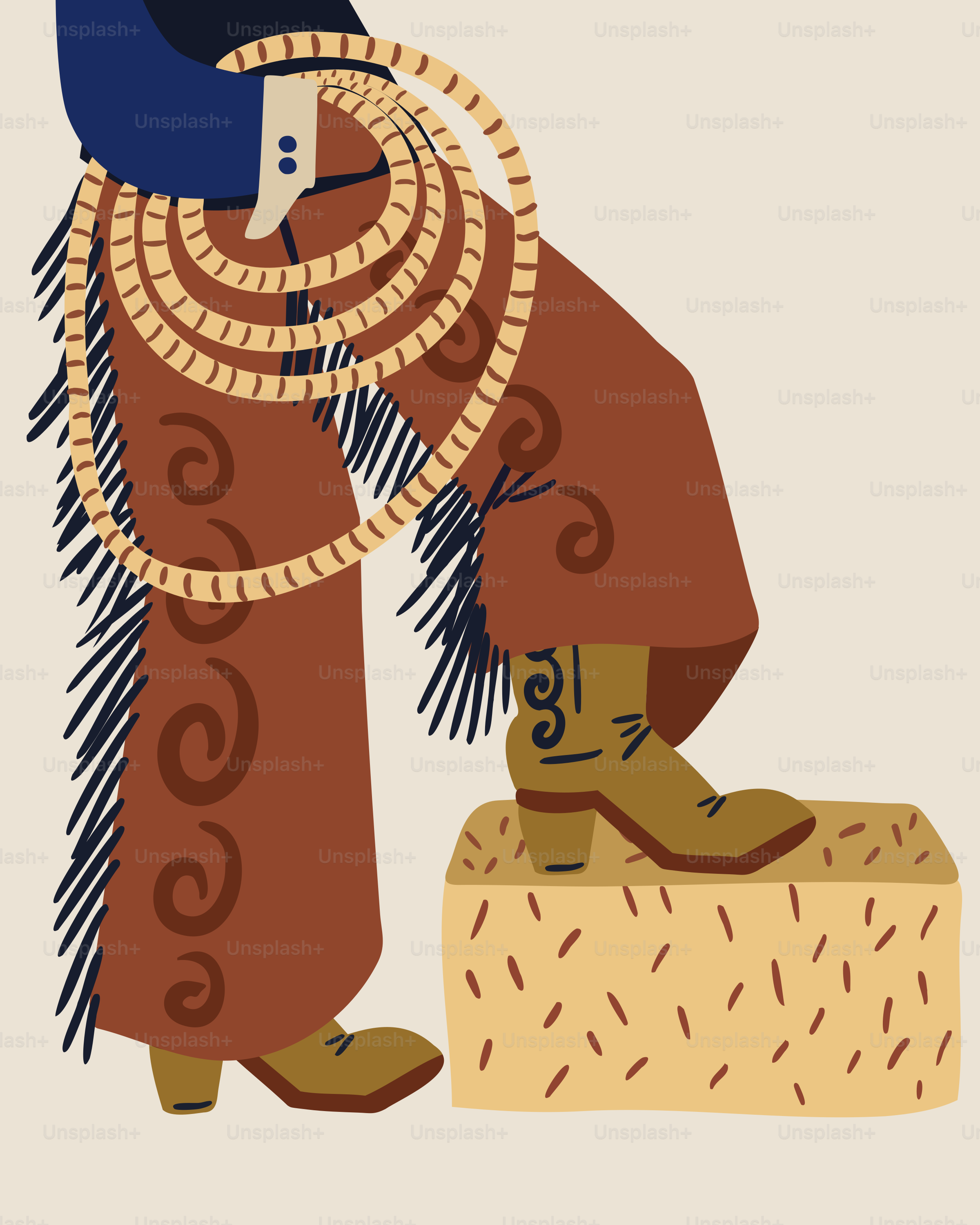 A cowboy is preparing to rope with his lasso.