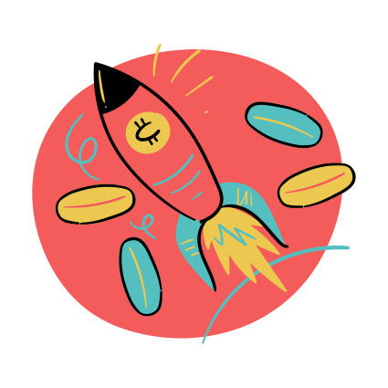 Crypto rocket is ready to take off! vector – Abstract Image on Unsplash