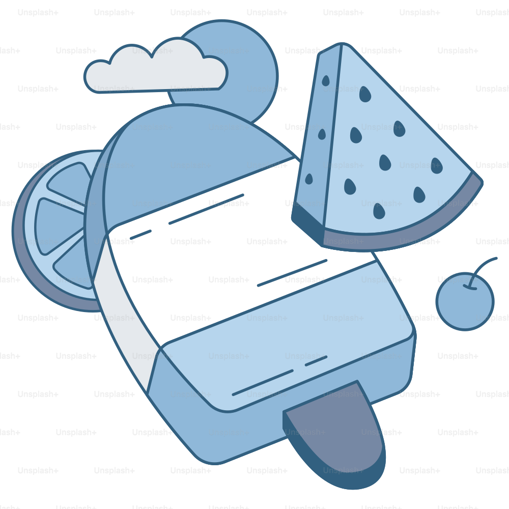 Glace, pastèque et autres gourmandises estivales.