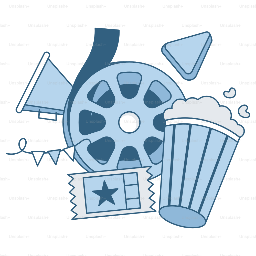 Filmabend mit Popcorn und Film!