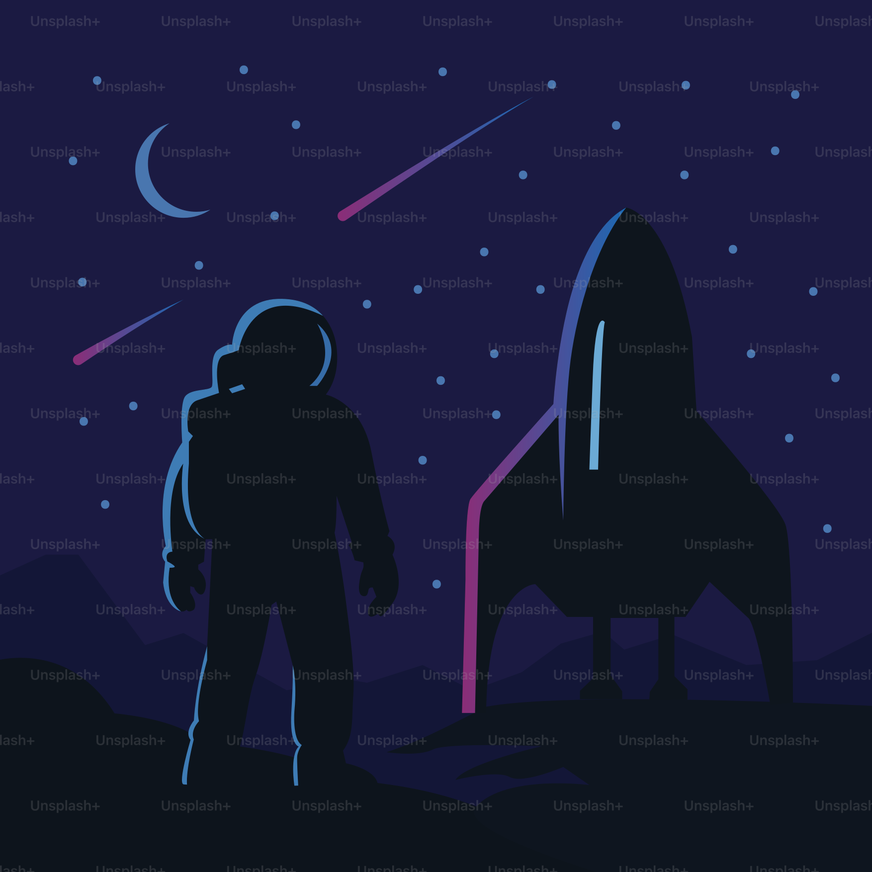 An astronaut stands ready for space exploration.